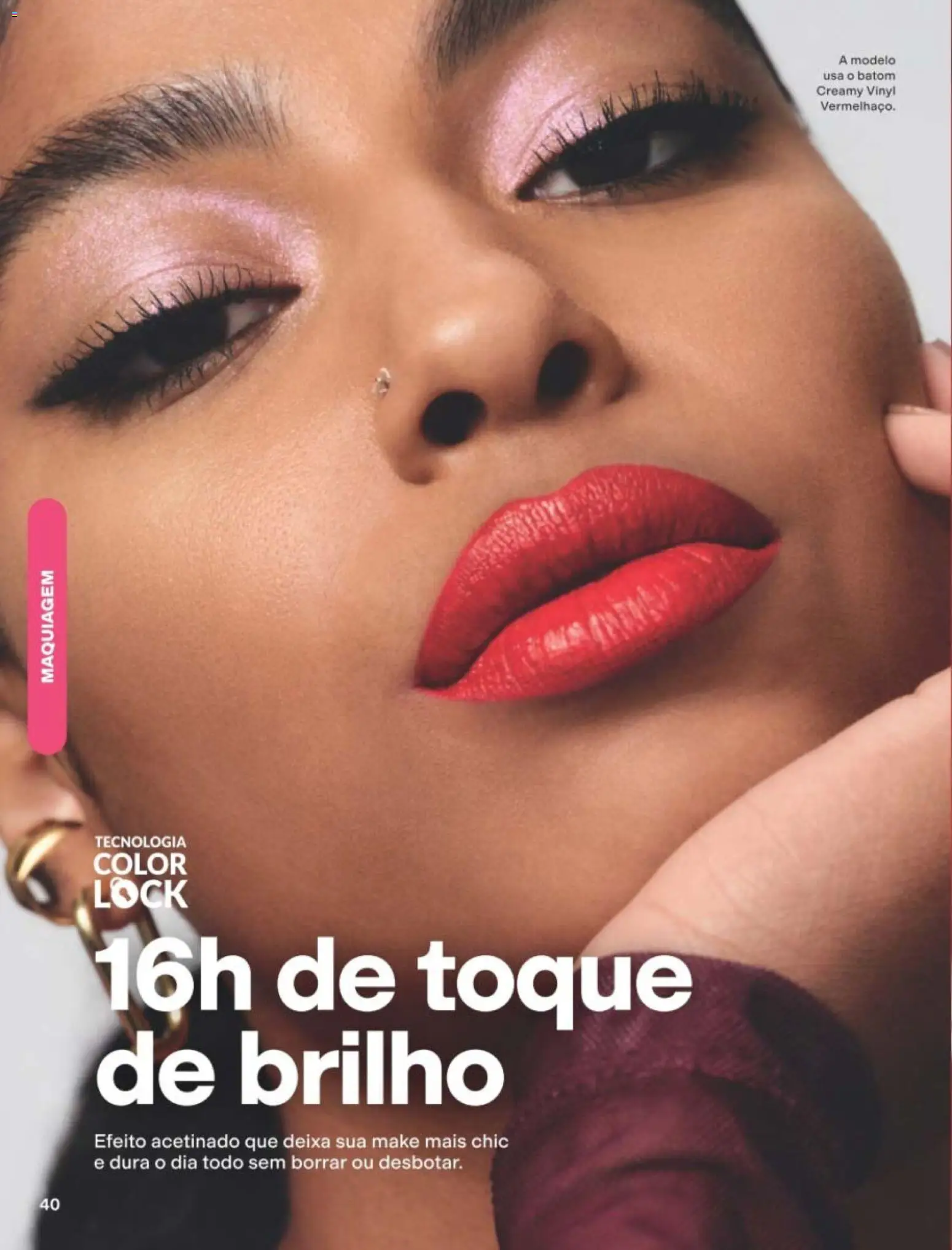 Avon Folheto - válido de 01/09/2026 | Página: 40 | Produtos: Maquiagem, Batom