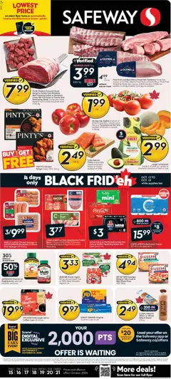Preview of Safeway weekly flyer / circulaire from shop Safeway valid from Oct 15, 2026