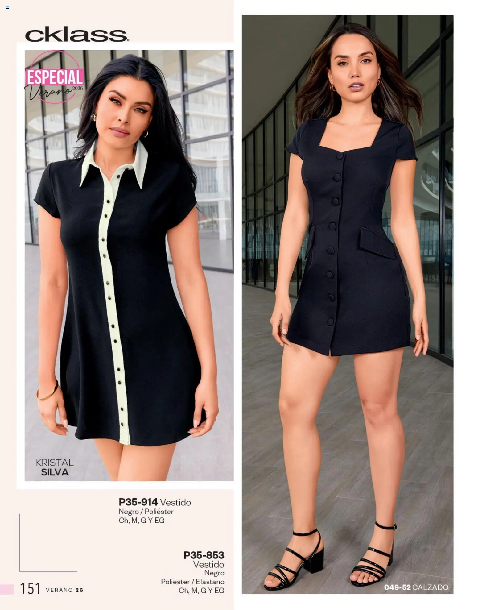 Nuevas ofertas de Cklass válidas en toda la República Mexicana desde el 05.03.2026. ¡Encuentra las mejores ofertas en Cklass catálogo Complemento Verano Ropa! | Página: 152 | Productos: Vestido