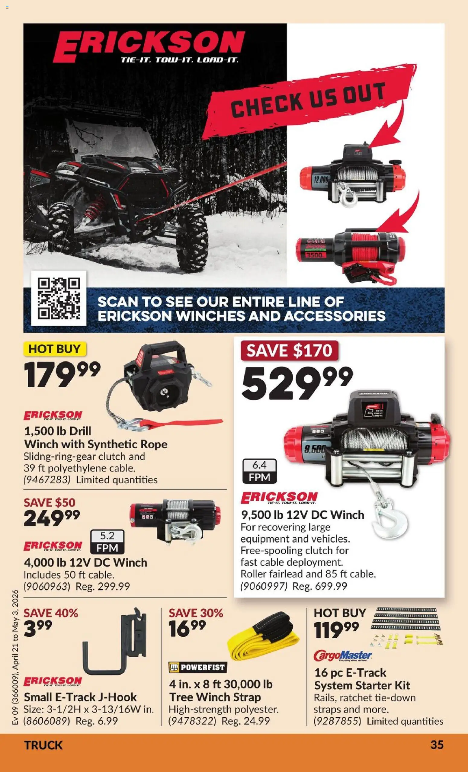 Princess Auto flyer valid from 21.04.2026 | Page: 40 | Products: PC, Cable