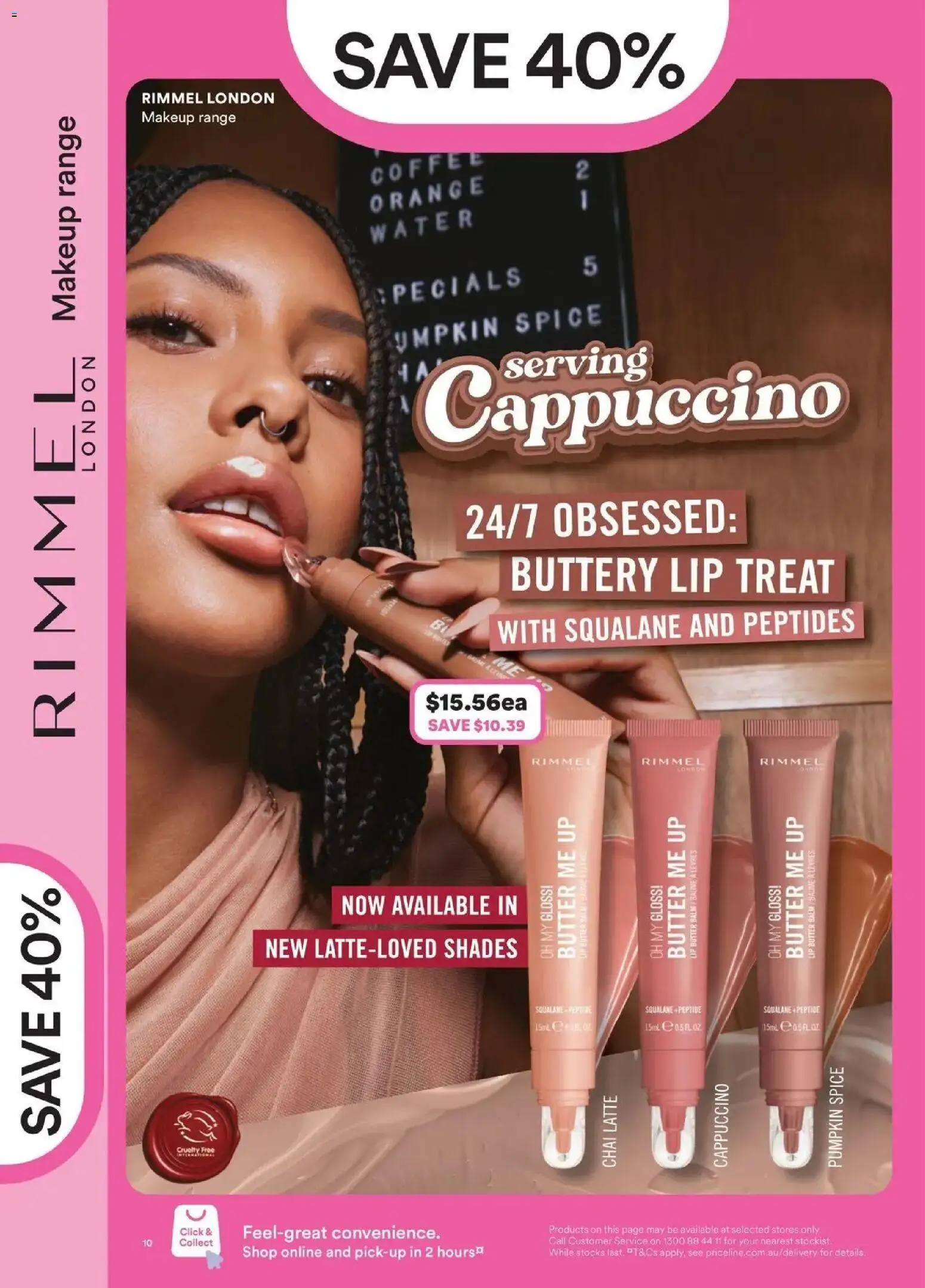 Priceline Pharmacy catalogue - valid from 20.05.2026 | Page: 10 | Products: Butter, Coffee, Makeup, Water