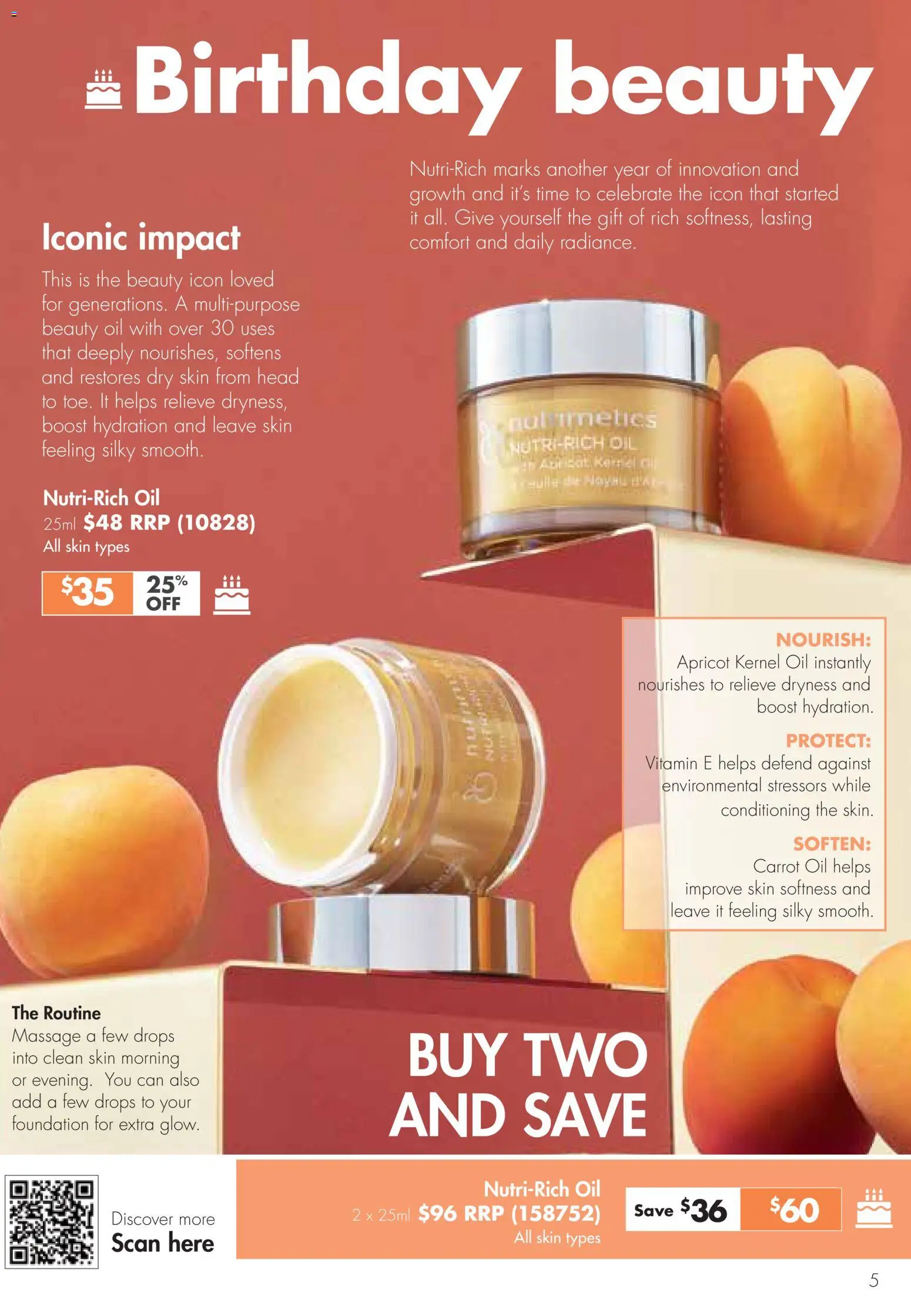 Nutrimetics catalogue - valid from 16/09/2026 | Page: 5 | Products: Oil, Dryness, Multipurpose, Vitamin