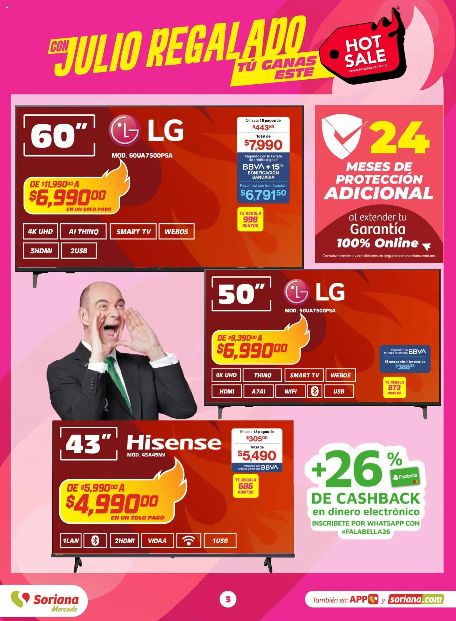 Nuevas ofertas de Soriana válidas en toda la República Mexicana desde el 25.05.2026. ¡Encuentra las mejores ofertas en Soriana Hot Sale Mercado Nacional! | Página: 3 | Productos: Té