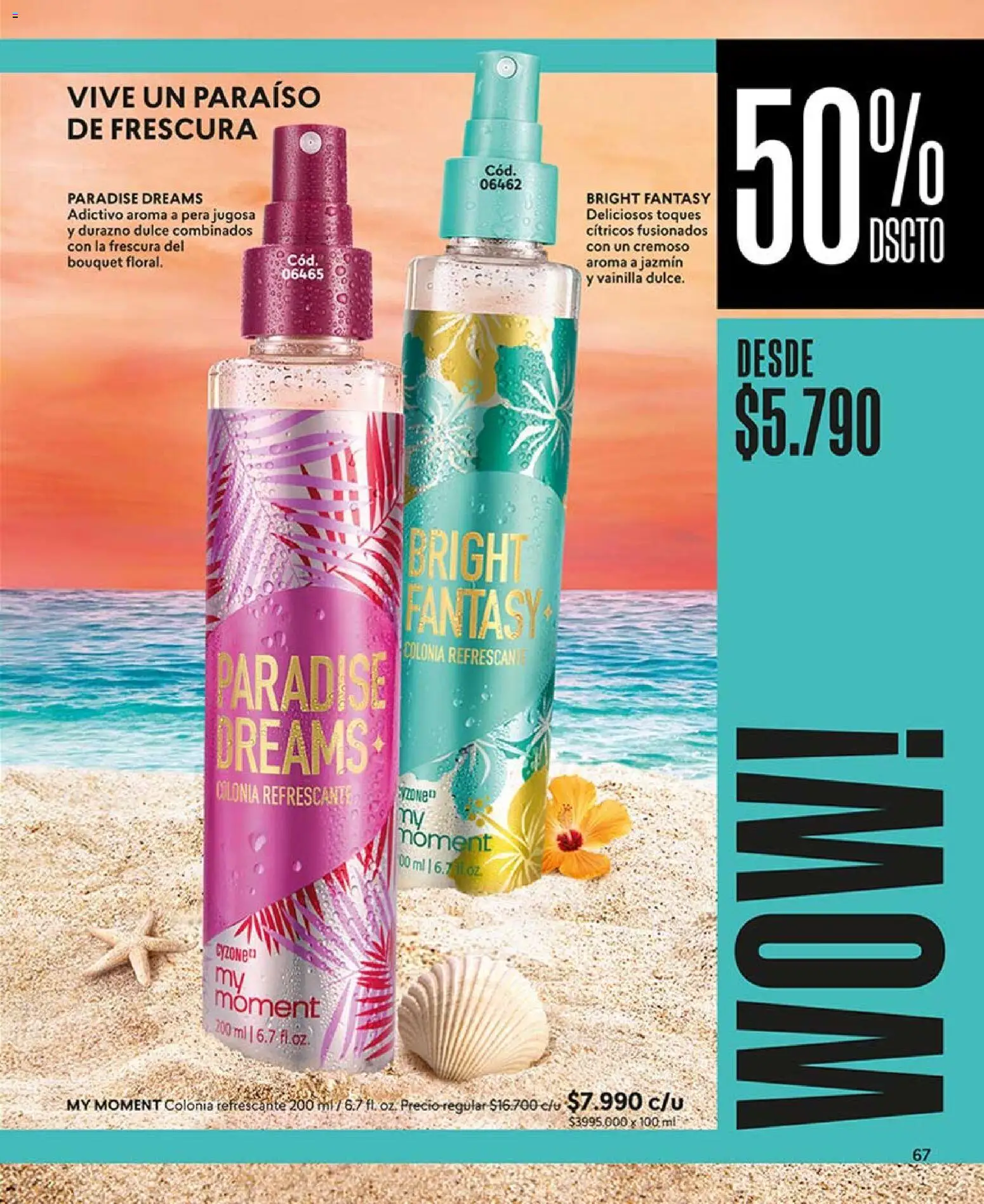 Catálogo CyZone Campaña 6 │ válido desde el 31.03.2026 | Página: 67 | Productos: Pera, Durazno