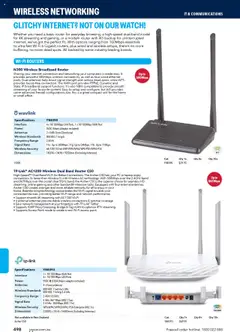 Preview of Jaycar Engineering & Scientific Catalogue 2025/2026  - valid from 09.07.2025 | Page: 498 | Products: Adaptor, Watch, Pc, Modem