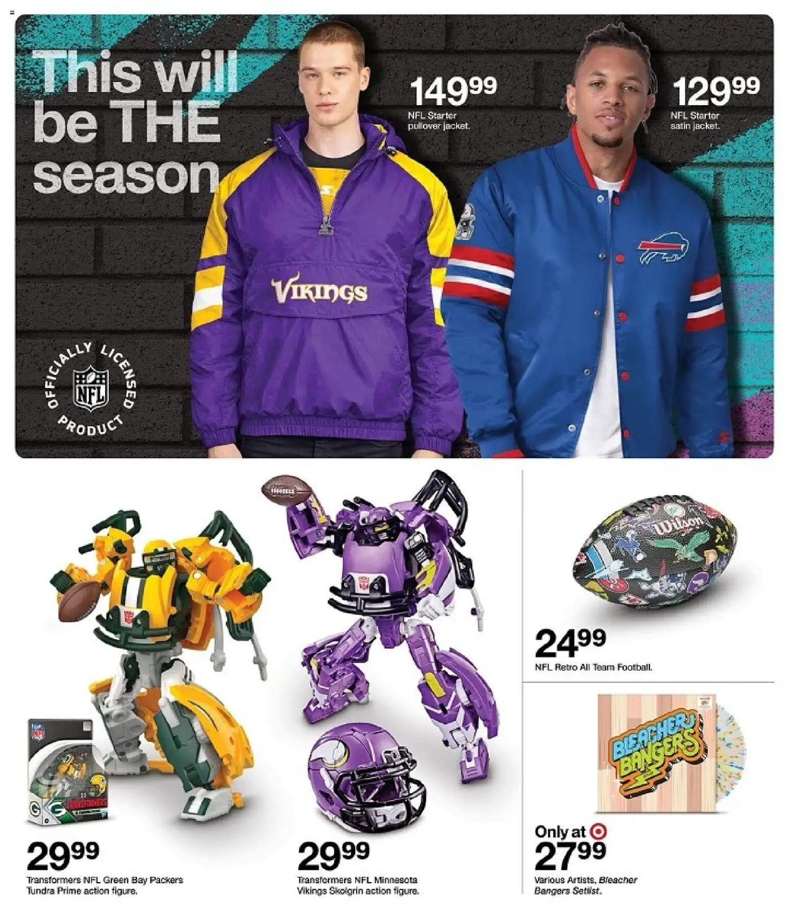 Target Weekly Ad - valid from 08/02/2026 | Page: 22 | Products: Jacket, Starter
