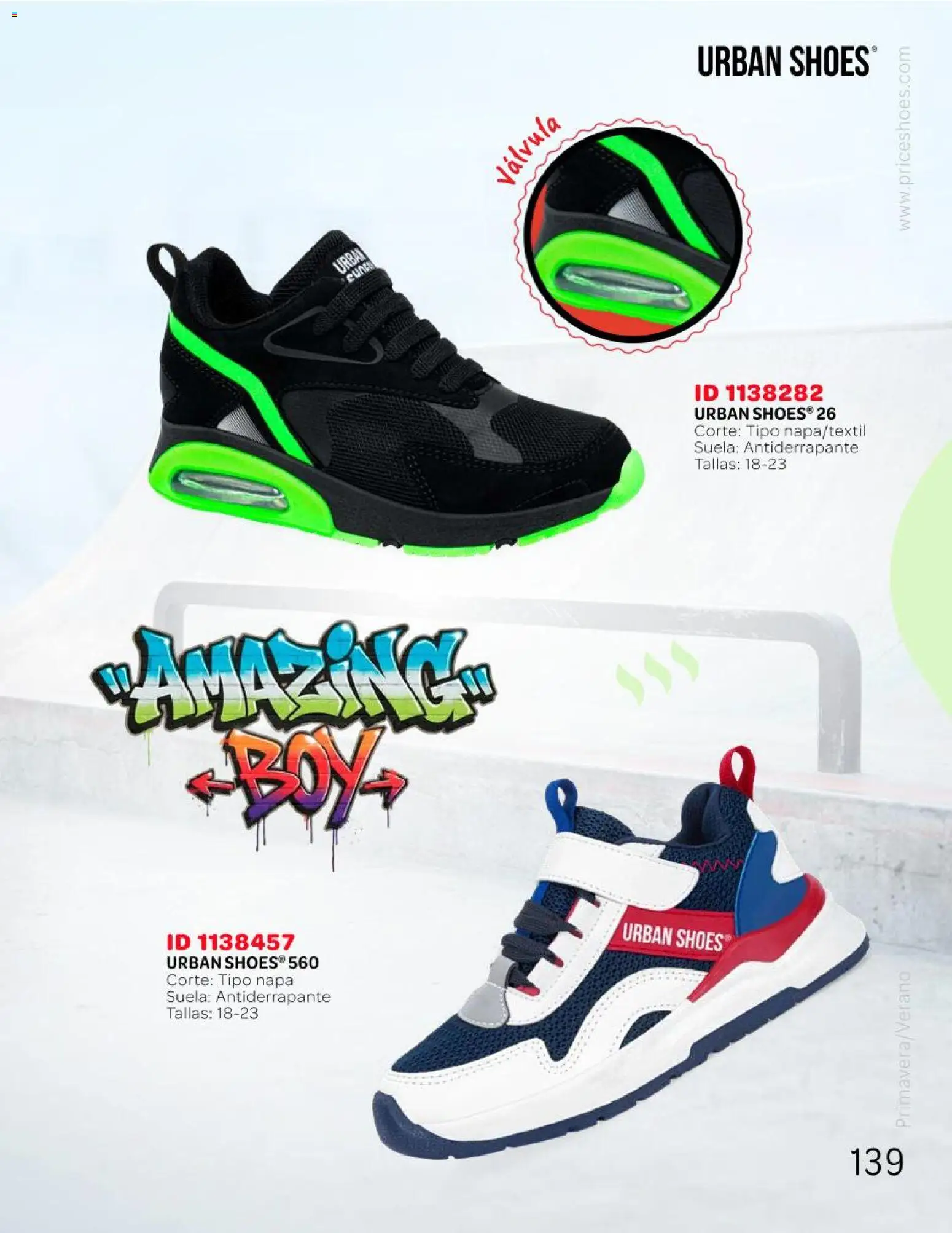 Nuevas ofertas de Price Shoes válidas en toda la República Mexicana desde el 25.04.2026. ¡Encuentra las mejores ofertas en Price Shoes catálogo Kids todo en uno! | Página: 139 | Productos: Válvula