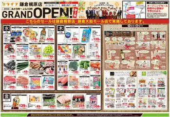 2026/09/09から有効なオファーを含む ライフ 鎌倉市 - 鎌倉梶原店GRAND OPEN第3弾 | ページ: 1 | 製品: 水, ブロッコリー