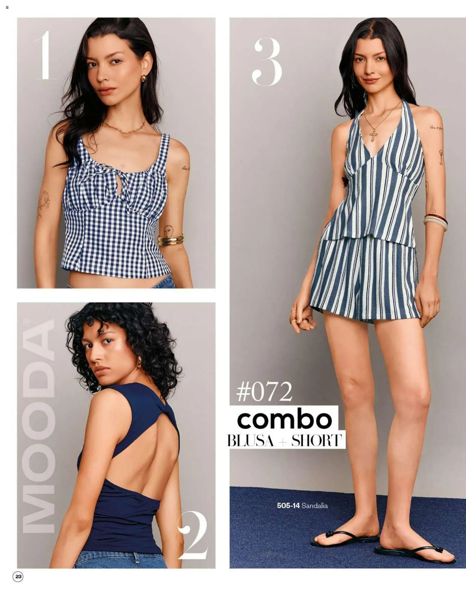 Nuevas ofertas de Cklass válidas en toda la República Mexicana desde el 05.03.2026. ¡Encuentra las mejores ofertas en Cklass catálogo Verano Mooda! | Página: 24 | Productos: Blusa, Short