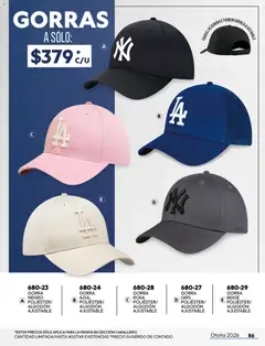 Vista previa de Cklass catálogo Sportbrands caballero, nuevo folleto de la tienda, válido en México a partir del 08/07/2026 | Página: 93 | Productos: Gorra, Algodón