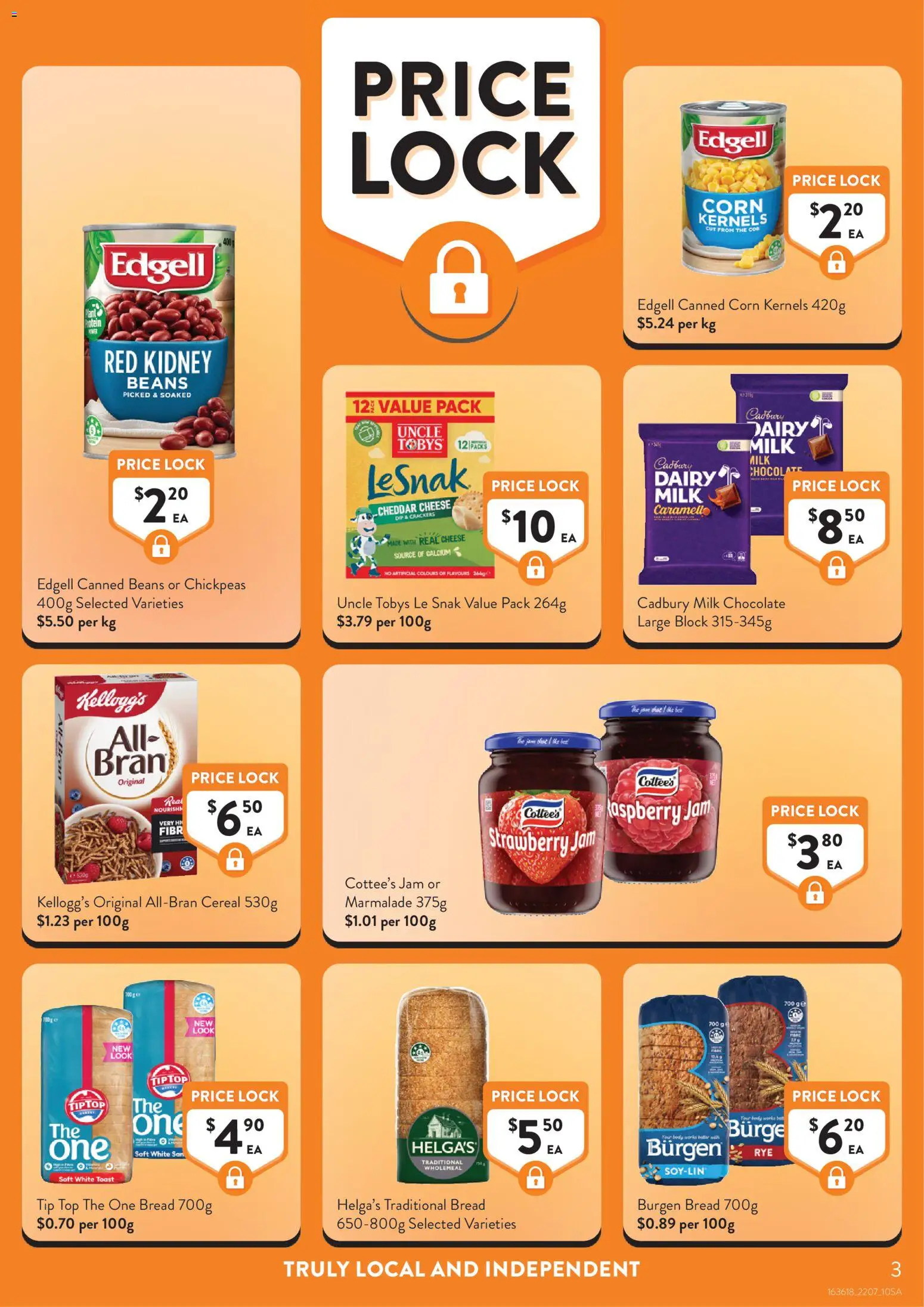 Foodworks catalogue - valid from 22/07/2026 | Page: 3 | Products: Box, Dairy, Chocolate, Raspberry
