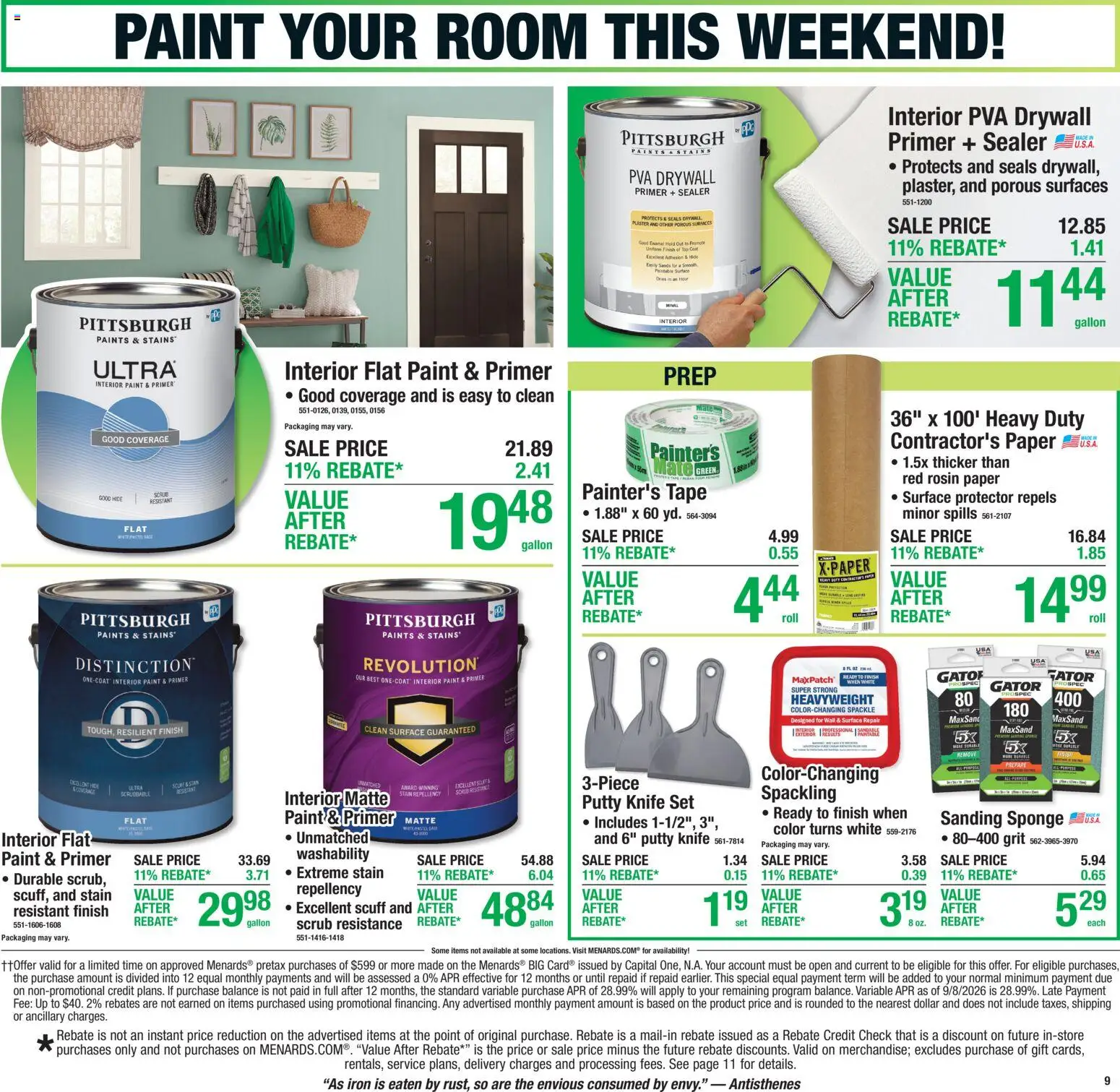 Menards Weekly Ad - valid from 10/08/2026 | Page: 10
