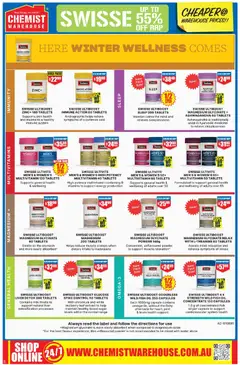 Preview of Chemist Warehouse catalogue - valid from 28.05.2026 | Page: 8 | Products: Oil, Water, Sugar, Multivitamin