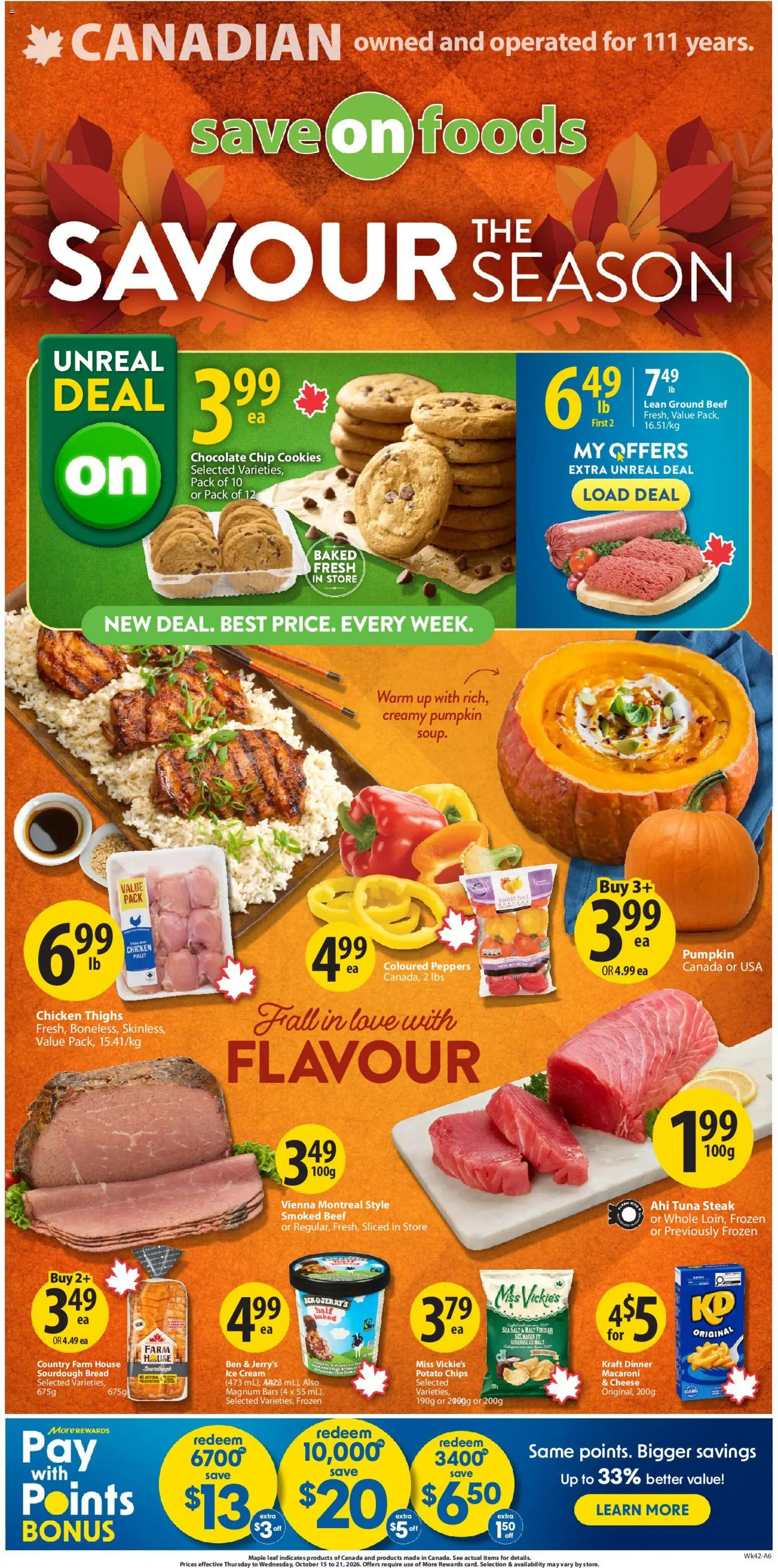 Save on foods flyer valid from Oct 15, 2026 | Page: 2