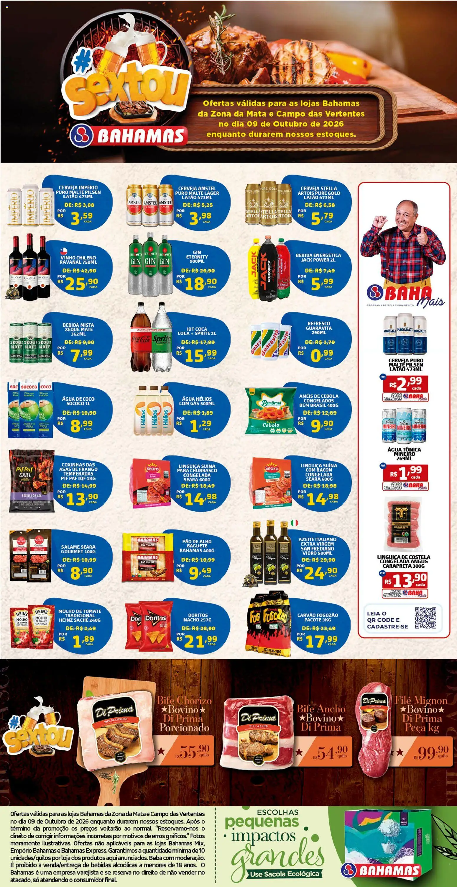 Bahamas Supermercados ofertas Sextou de Se