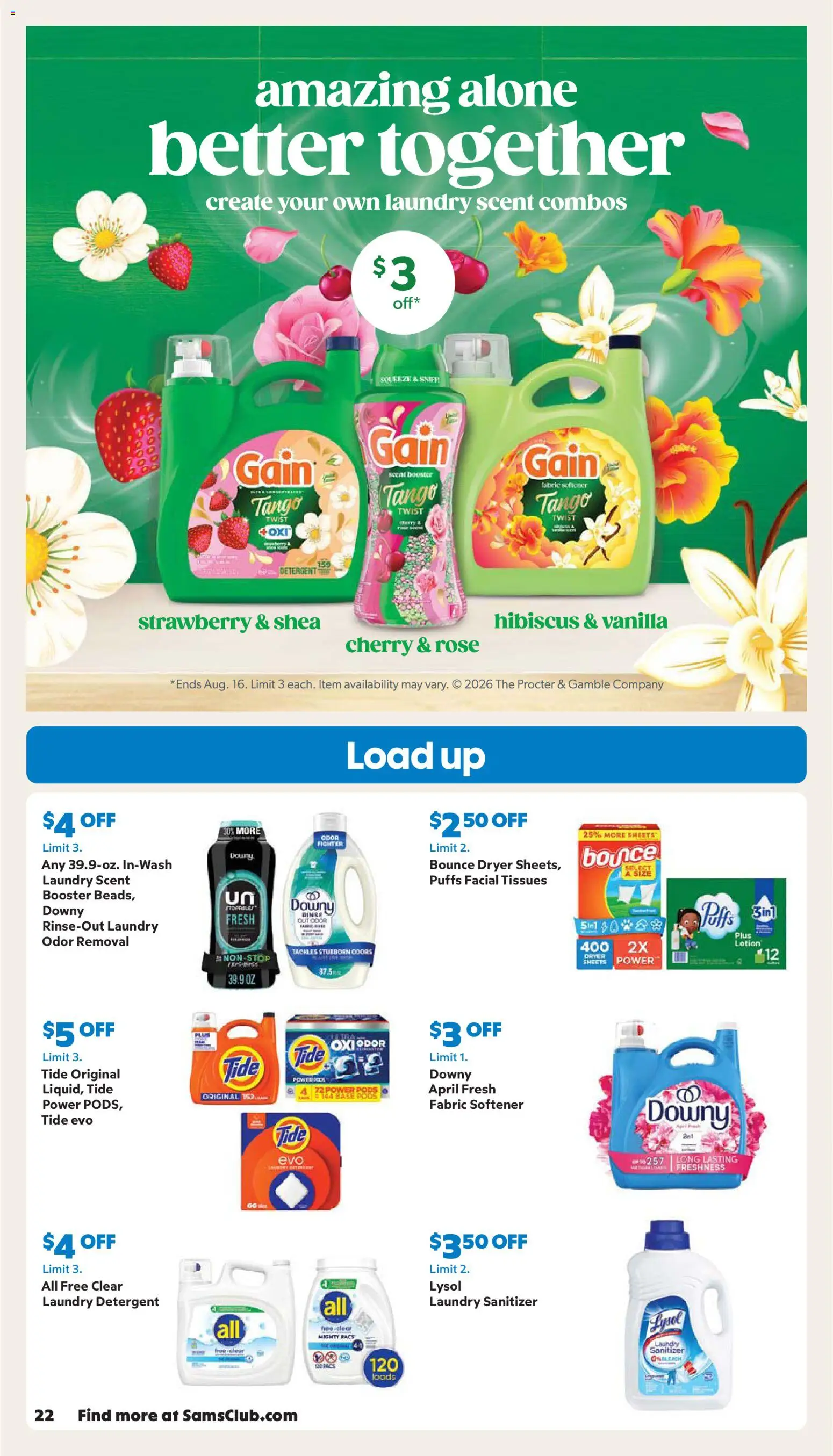 Sam's Club Instant Savings Book July 2026 - valid from 07/22/2026 | Page: 22