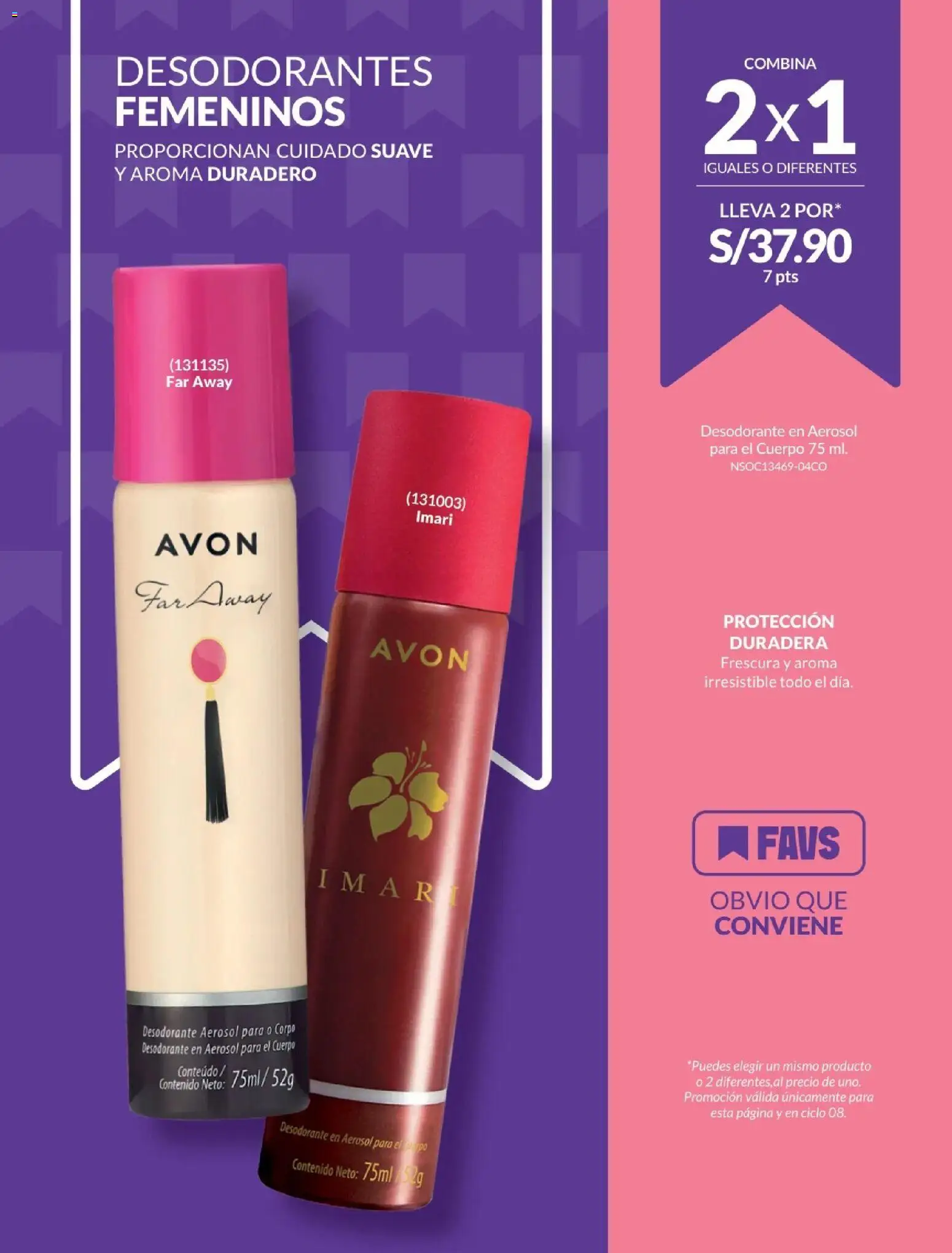 Catálogo Avon válido desde 06.05.2026 | Página: 165 | Productos: Desodorante