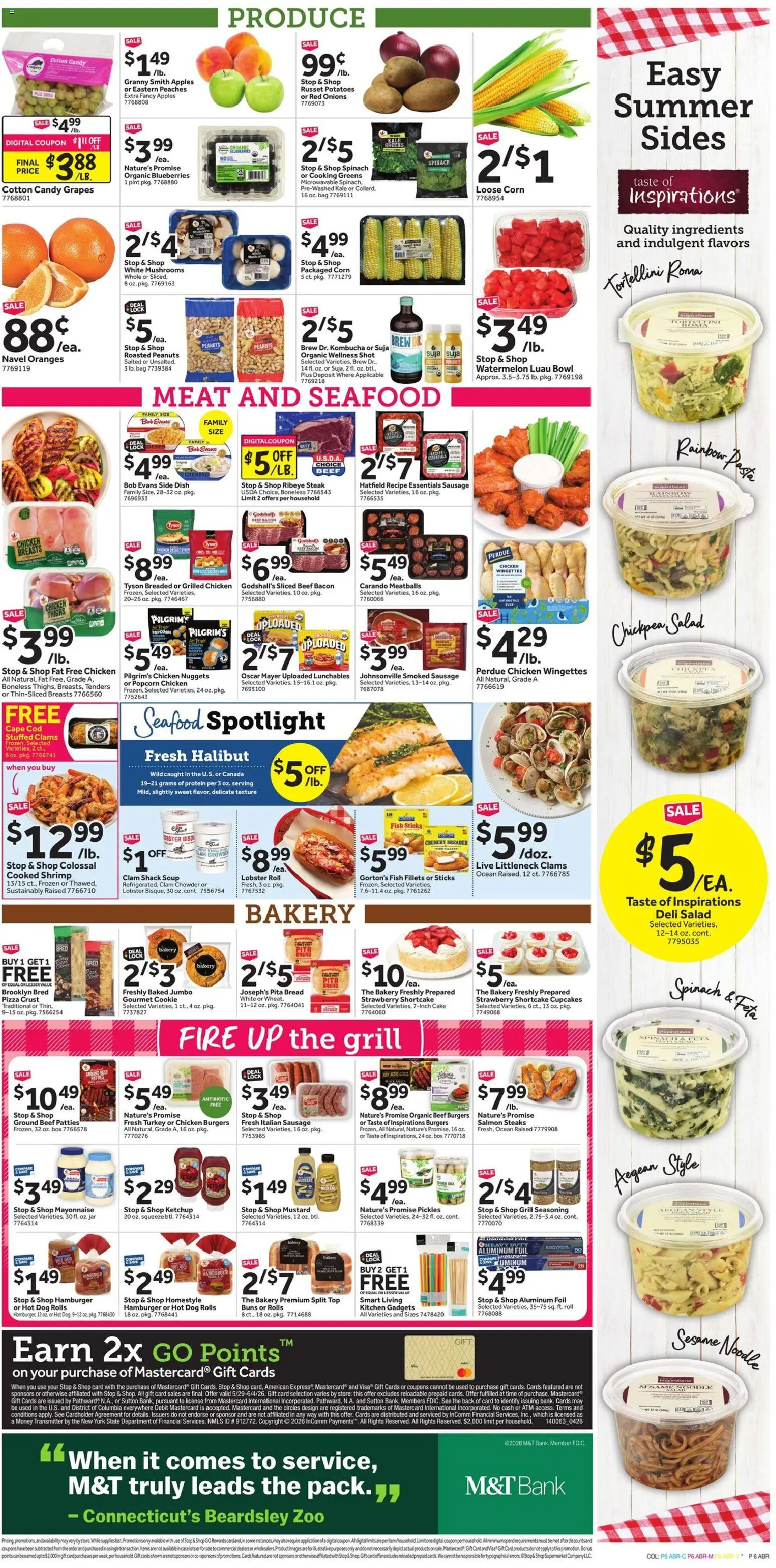 Stop & Shop Weekly Circular - NY - valid from 29.05.2026 | Page: 13 | Products: Spinach, Greens, Watermelon, Grapes