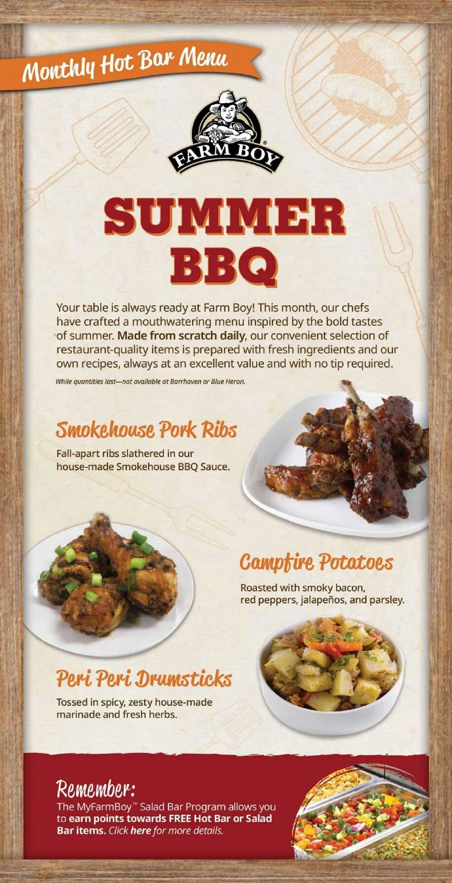 Farm Boy flyer valid from Jul 16, 2026 | Page: 8 | Products: Salad, Potatoes, Table, Pork
