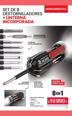 Vista previa Gigot catálogo 11 válido desde el 01/07/2026 | Página: 175 | Productos: Pilas, Linterna