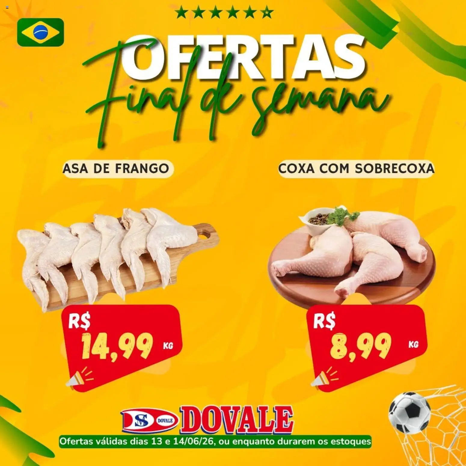 Dovale Folheto - válido de 13.06.2026 | Página: 3 | Produtos: Asa de frango, Frango