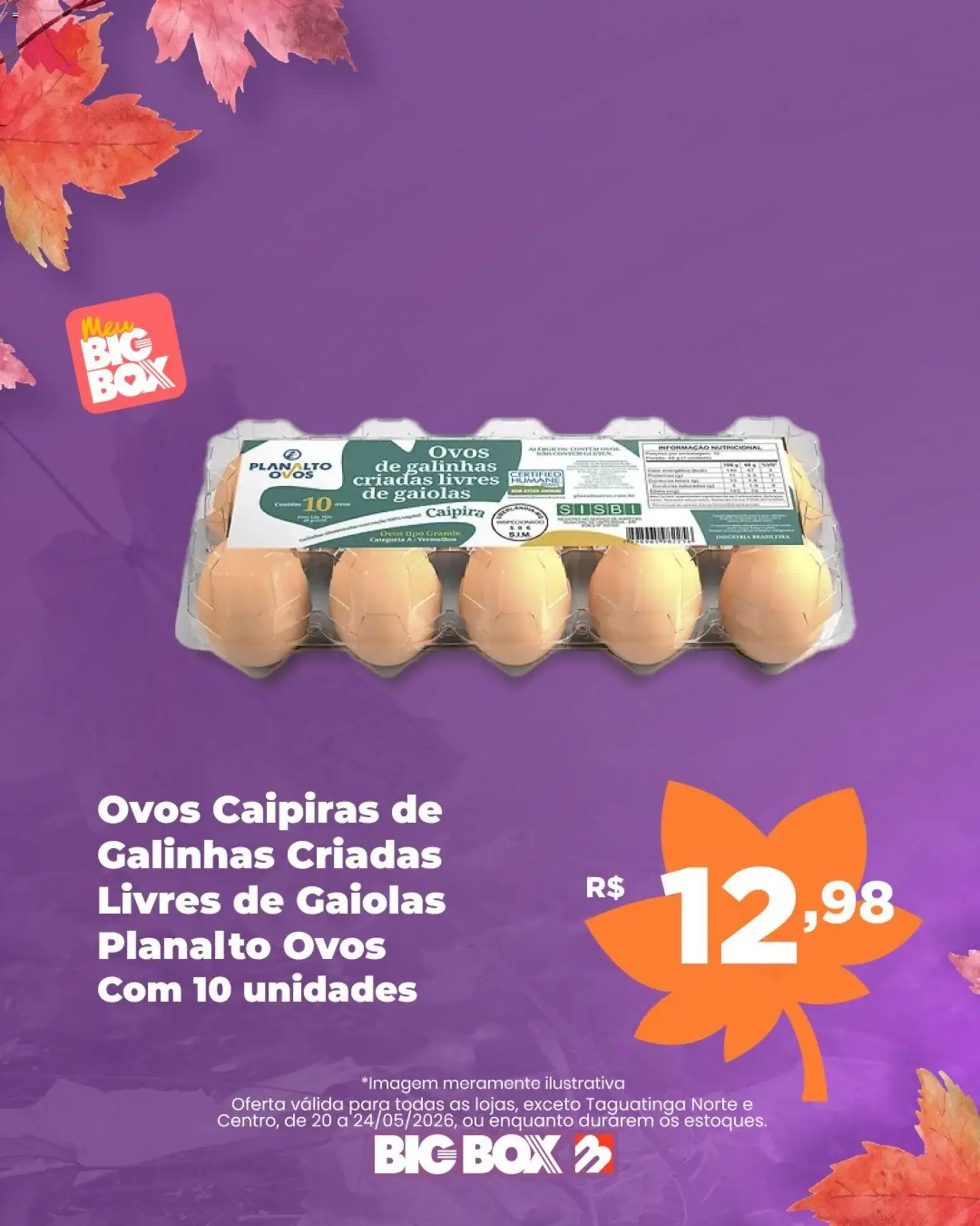 Big Box Folheto - válido de 20.05.2026 | Página: 4 | Produtos: Ovos