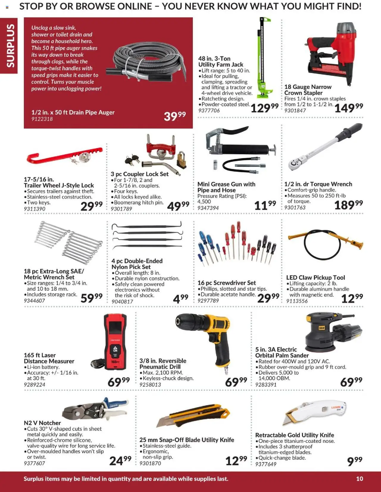 Princess Auto flyer valid from 16.04.2025 | Page: 14 | Products: PC, Shower