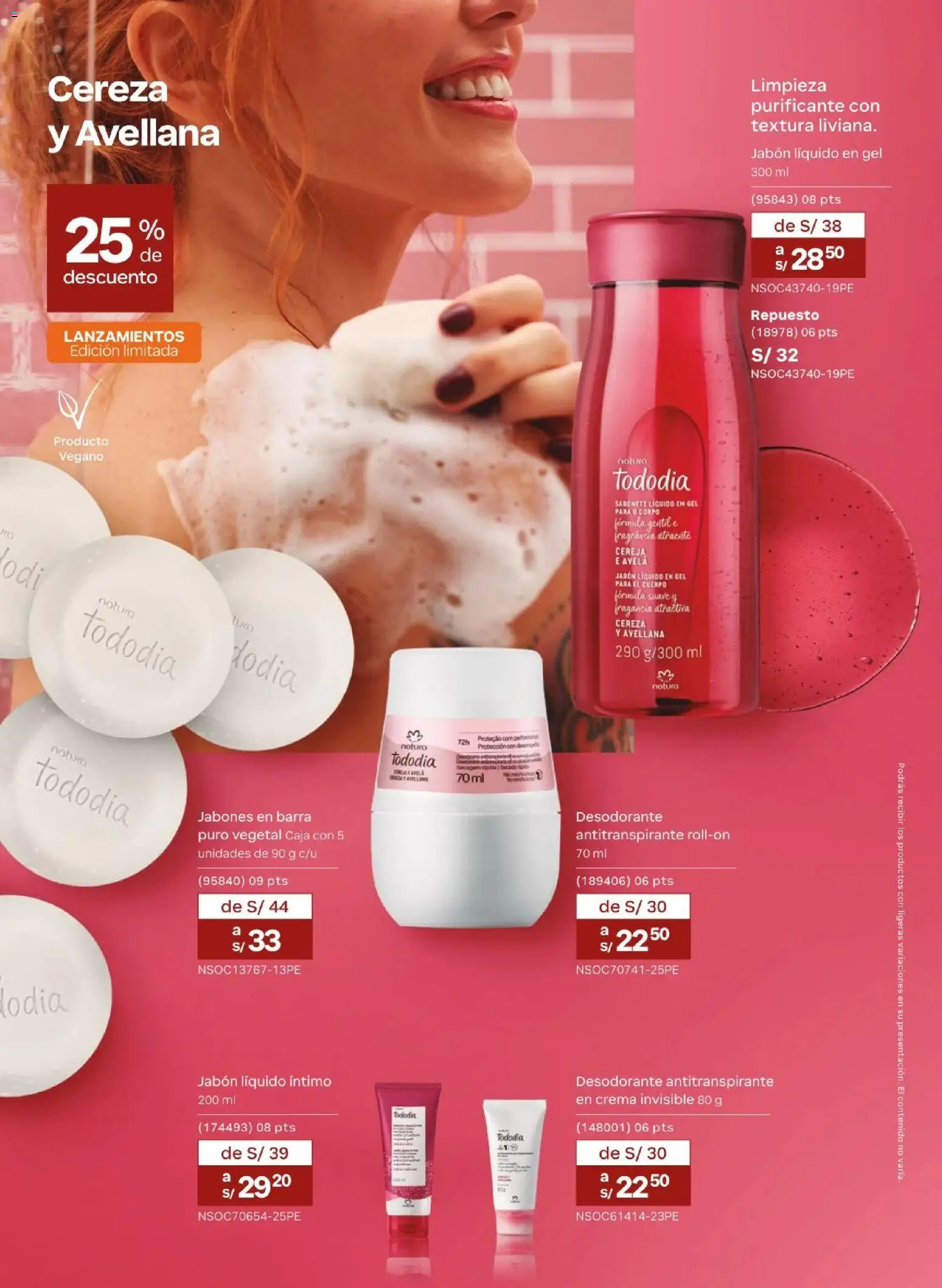 Catálogo Natura válido desde 05.05.2026 | Página: 106 | Productos: Antitranspirante, Caja, Crema, Fragancia