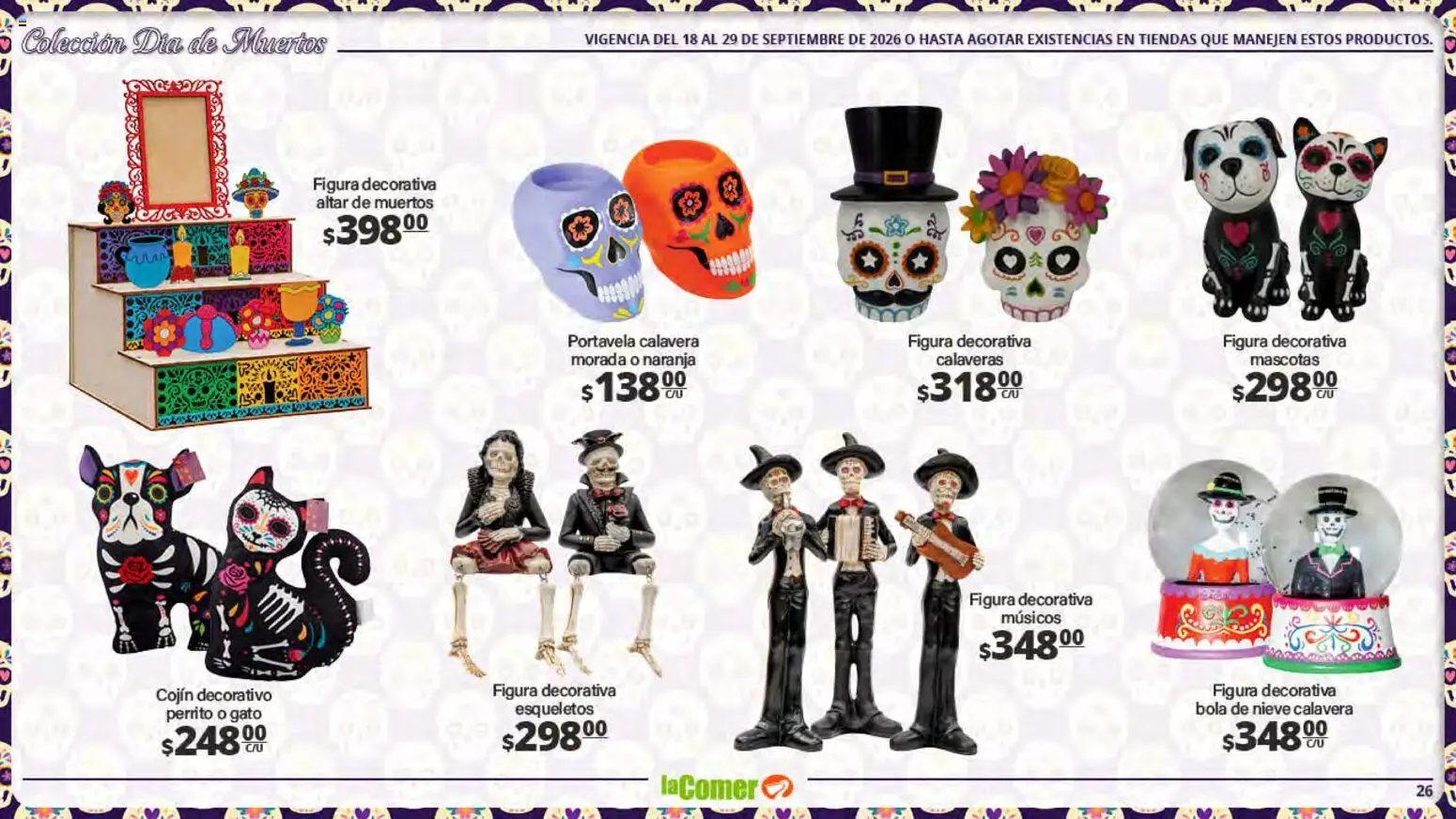 Nuevas ofertas de La Comer válidas en toda la República Mexicana desde el 18/09/2026. ¡Encuentra las mejores ofertas en La Comer folleto! | Página: 26