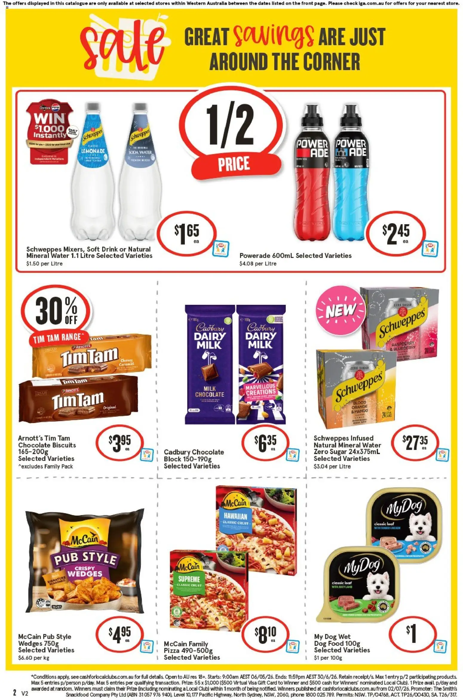 IGA catalogue - valid from 03.06.2026 | Page: 3 | Products: Milk, Dairy, Sugar, Phone