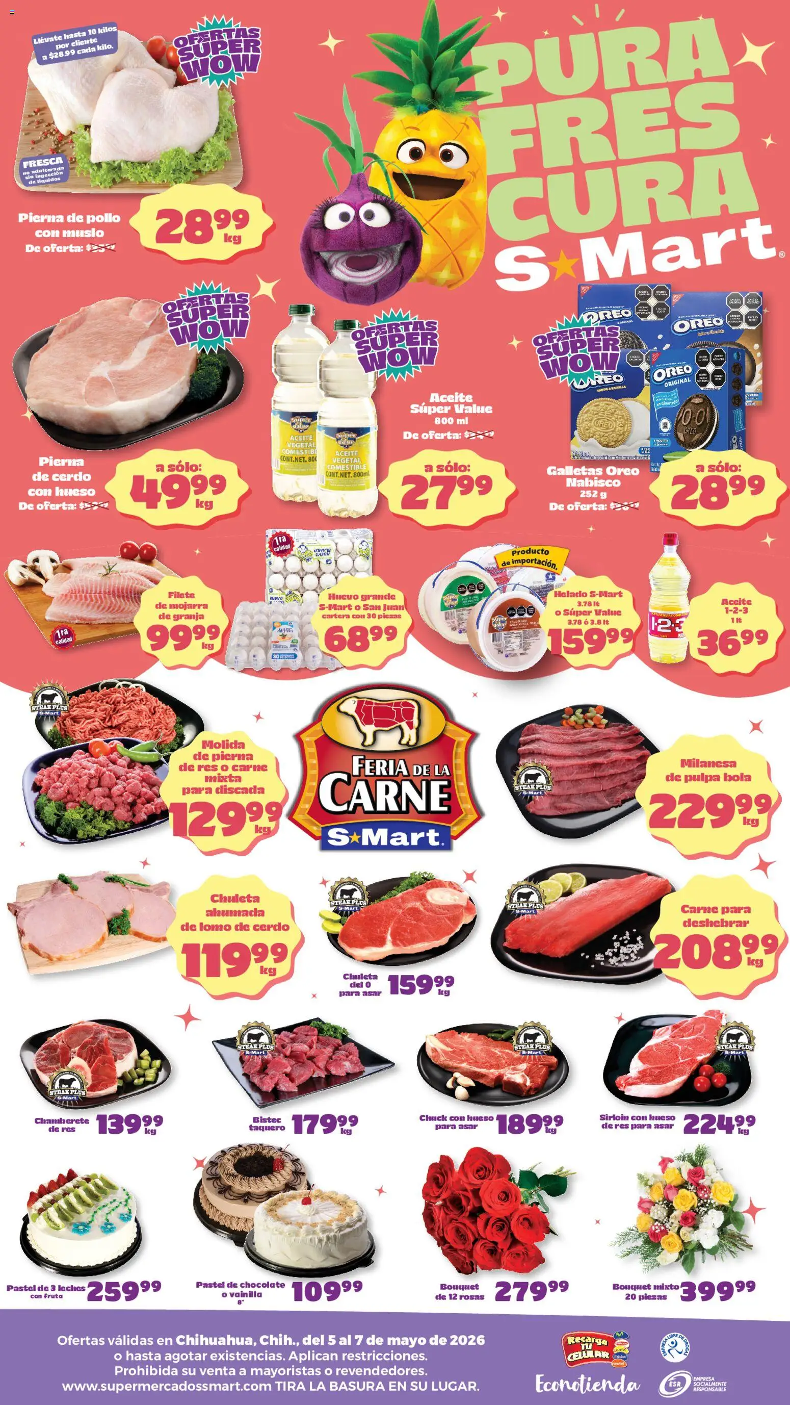 Nuevas ofertas de S-Mart válidas en toda la República Mexicana desde el 05.05.2026. ¡Encuentra las mejores ofertas en S-Mart folleto! | Página: 2
