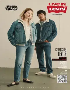 Vista previa de Price Shoes catálogo Jeans Levis, nuevo folleto de la tienda, válido en México a partir del 15/10/2026