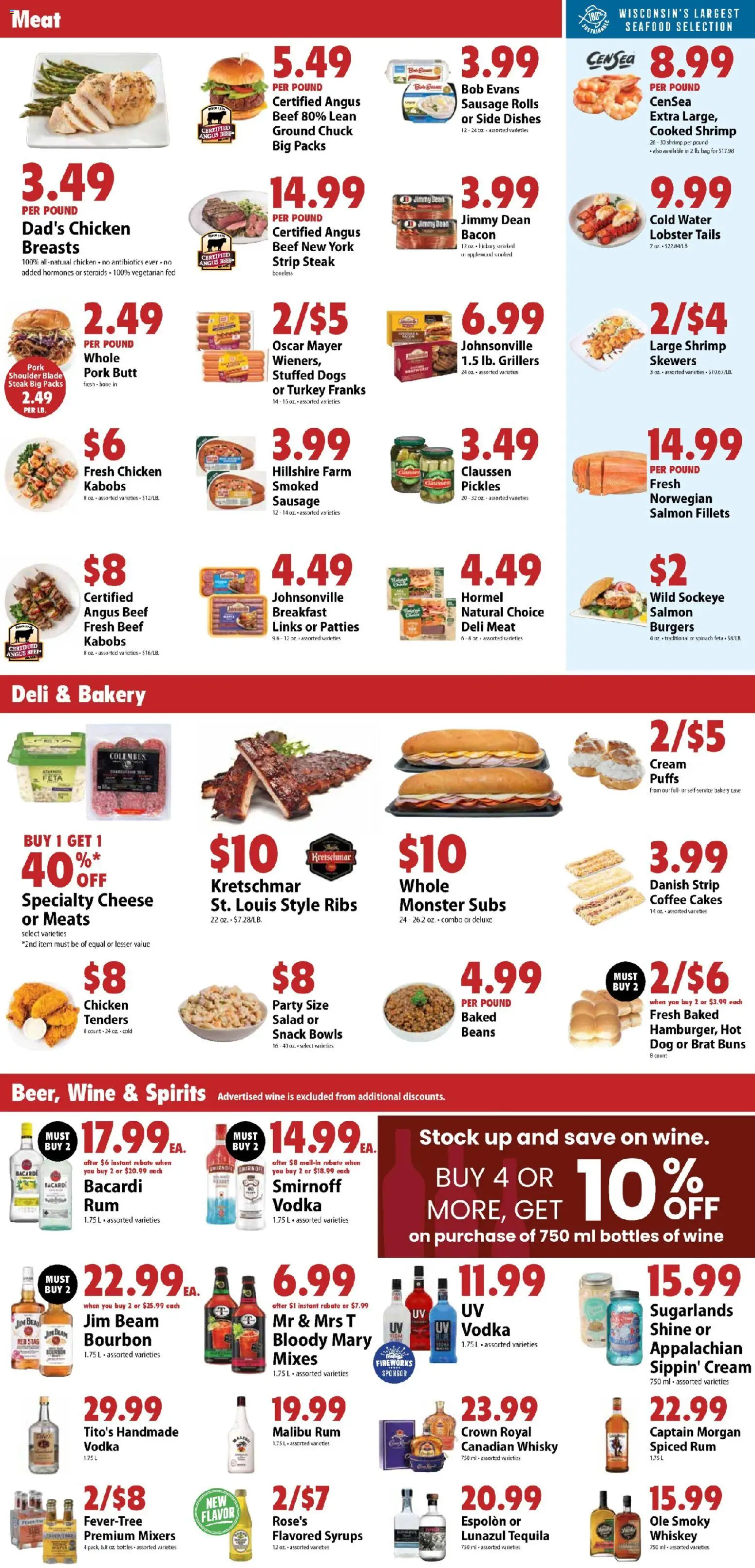 Festival Foods Weekly Ad - valid from 07/01/2026 | Page: 3 | Products: Cheese, Coffee, Wine, Bag