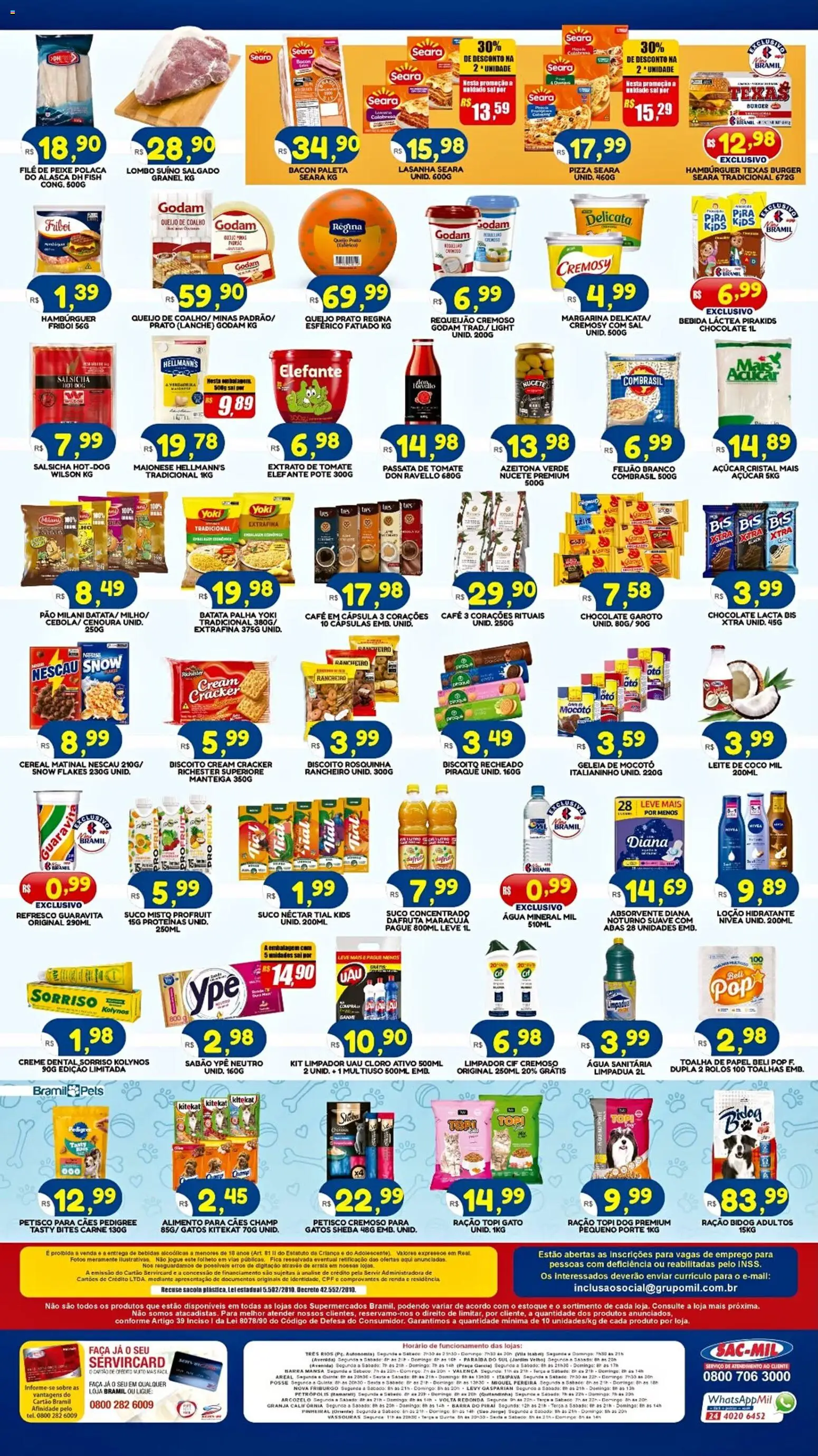 Bramil Supermercados Folheto - válido de 08.06.2026 | Página: 2 | Produtos: Maracujá, Salsicha, Geleia, Sal