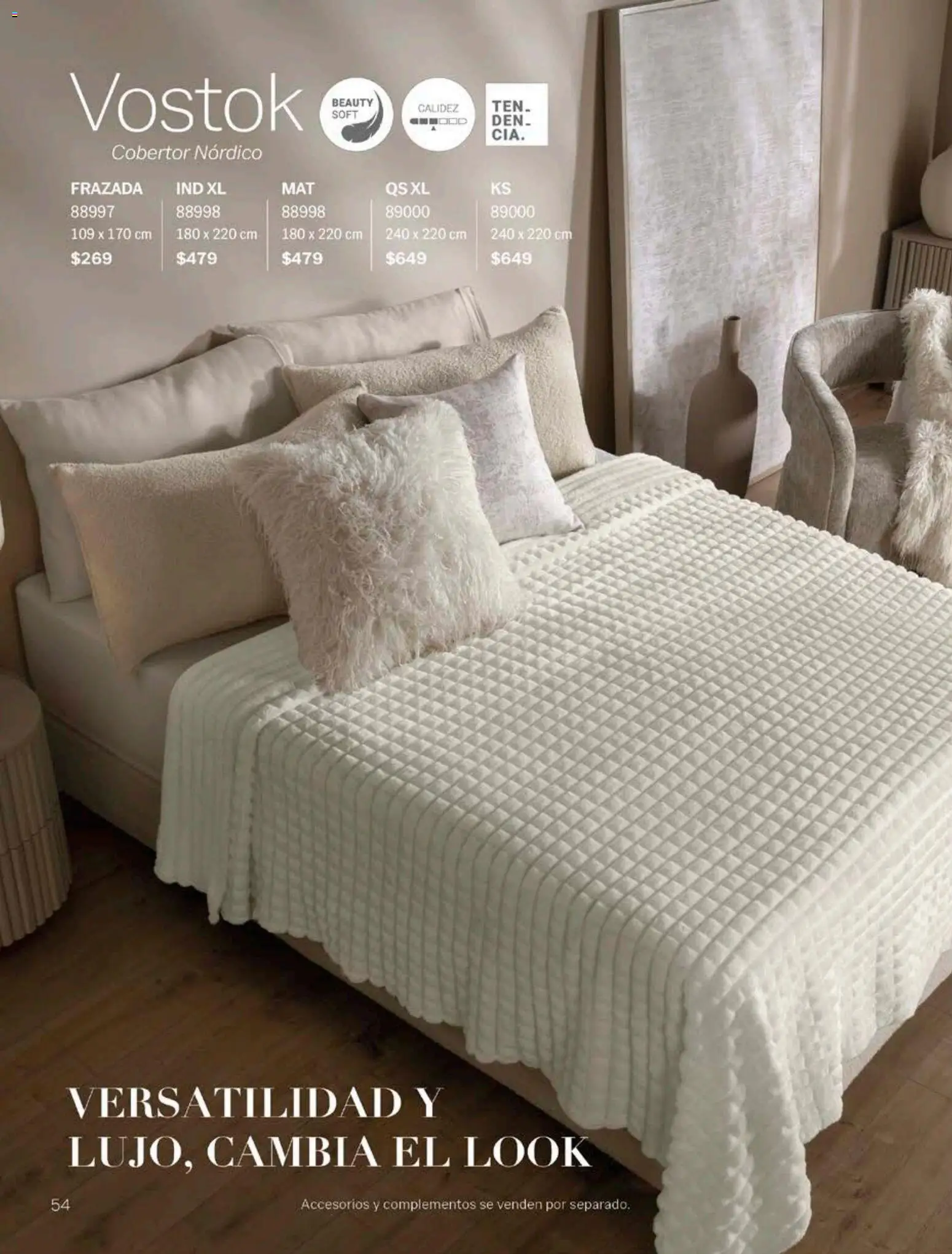 Nuevas ofertas de Vianney válidas en toda la República Mexicana desde el 17/08/2026. ¡Encuentra las mejores ofertas en Vianney catálogo! | Página: 56 | Productos: Cobertor