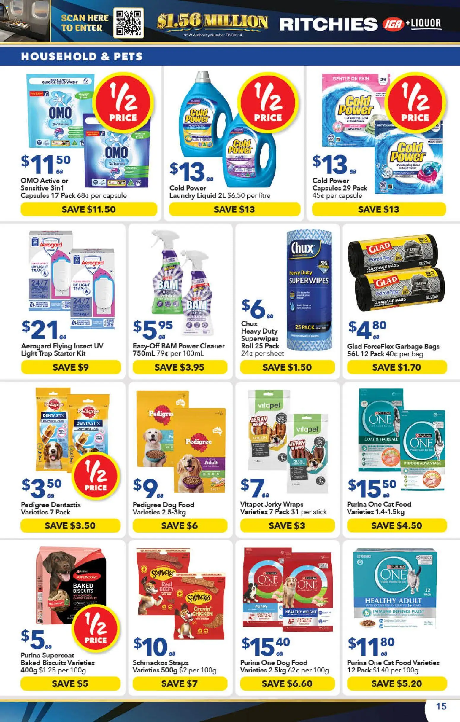 Ritchies catalogue - valid from 23/09/2026 | Page: 15 | Products: Food, Light, Duck, Water