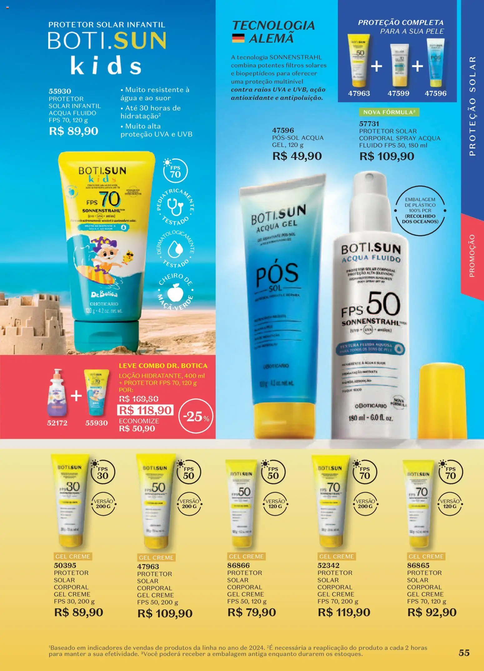 O Boticário Folheto - válido de 29/06/2026 | Página: 59 | Produtos: Protetor solar, Creme