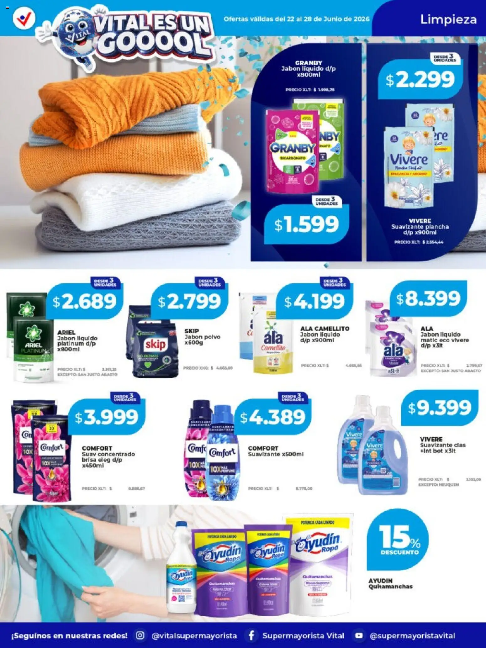 Vital - Ofertas │ válido desde el 22/06/2026 | Página: 7