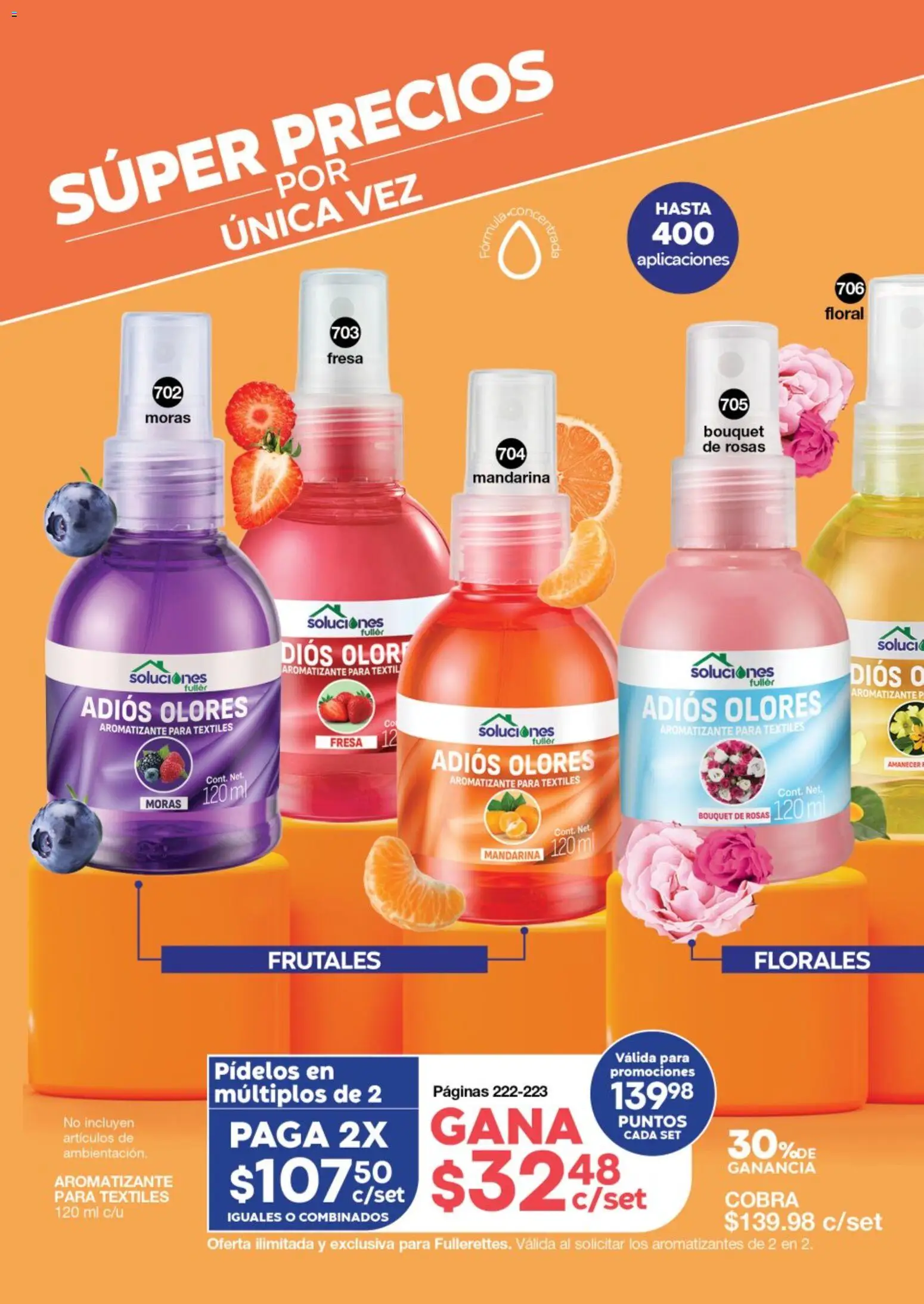 Nuevas ofertas de Fuller válidas en toda la República Mexicana desde el 08/07/2026. ¡Encuentra las mejores ofertas en Fuller Gana Más 7 2026! | Página: 16 | Productos: Fresa