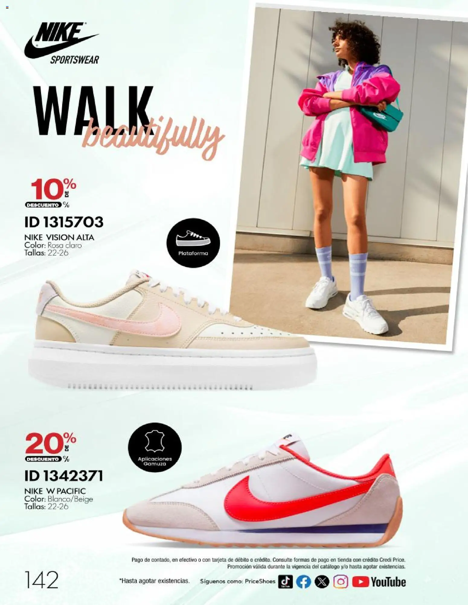 Nuevas ofertas de Price Shoes válidas en toda la República Mexicana desde el 28/10/2026. ¡Encuentra las mejores ofertas en Price Shoes catálogo 10 pagos sin intereses! | Página: 142