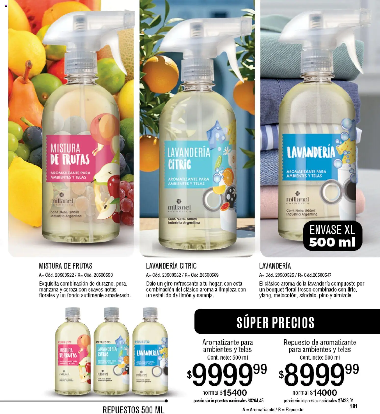 Millanel - Catálogo │ válido desde el 30/03/2026 | Página: 181 | Productos: Manzana, Limón