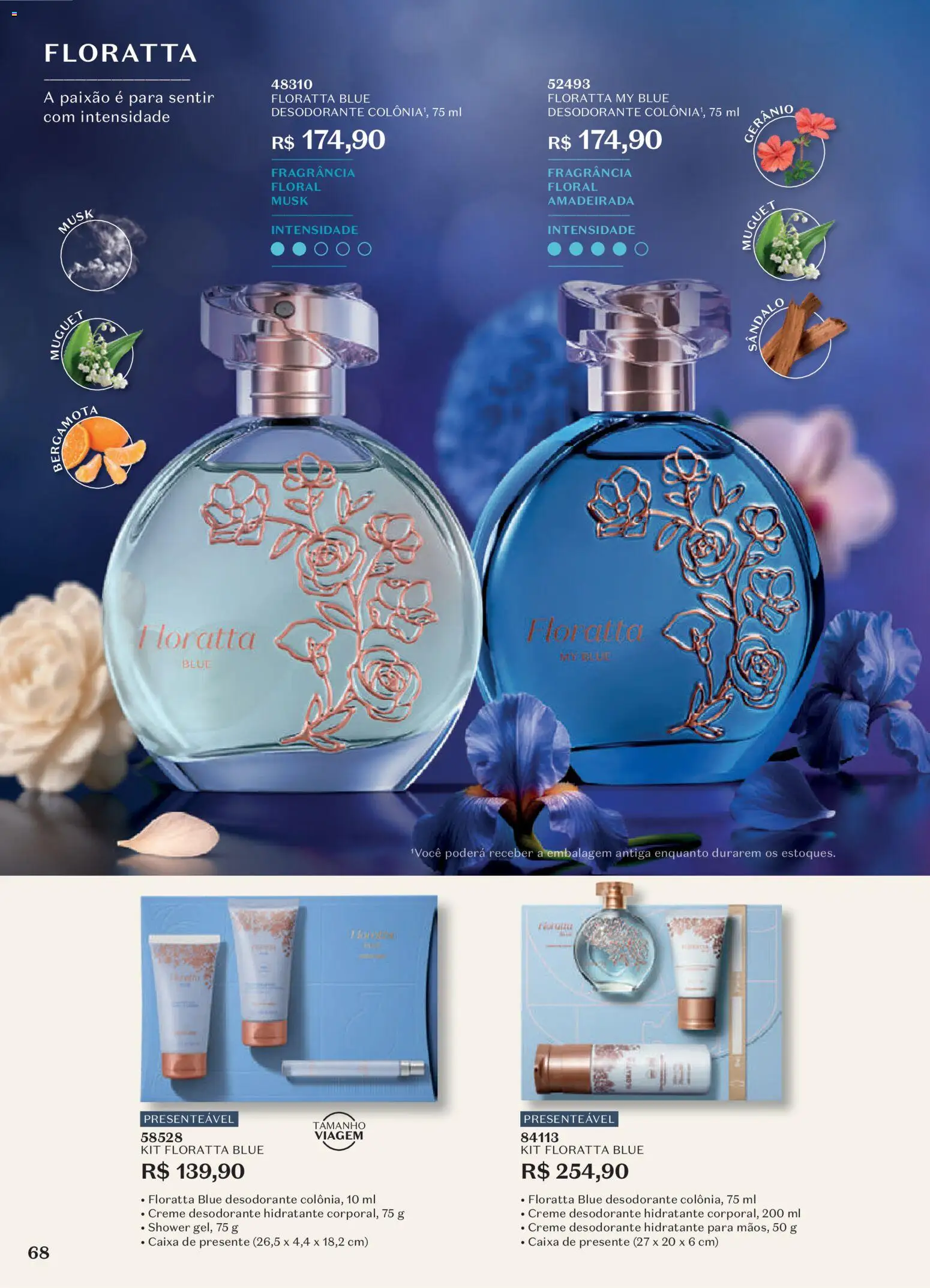 O Boticário Folheto - válido de 20/07/2026 | Página: 70 | Produtos: Bergamota, Fragrância, Desodorante, Creme
