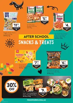 Preview of Foodworks catalogue - valid from 08/07/2026 | Page: 20 | Products: Cheese, Pizza, Chicken, Pies