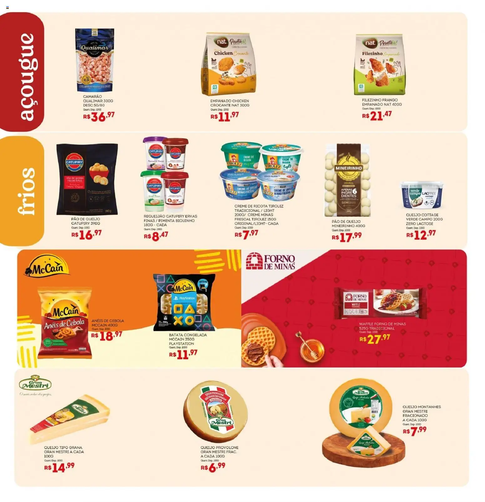 Bistek Supermercados Folheto - válido de 22.04.2026 | Página: 8 | Produtos: Forno, Provolone, Cottage, Batata