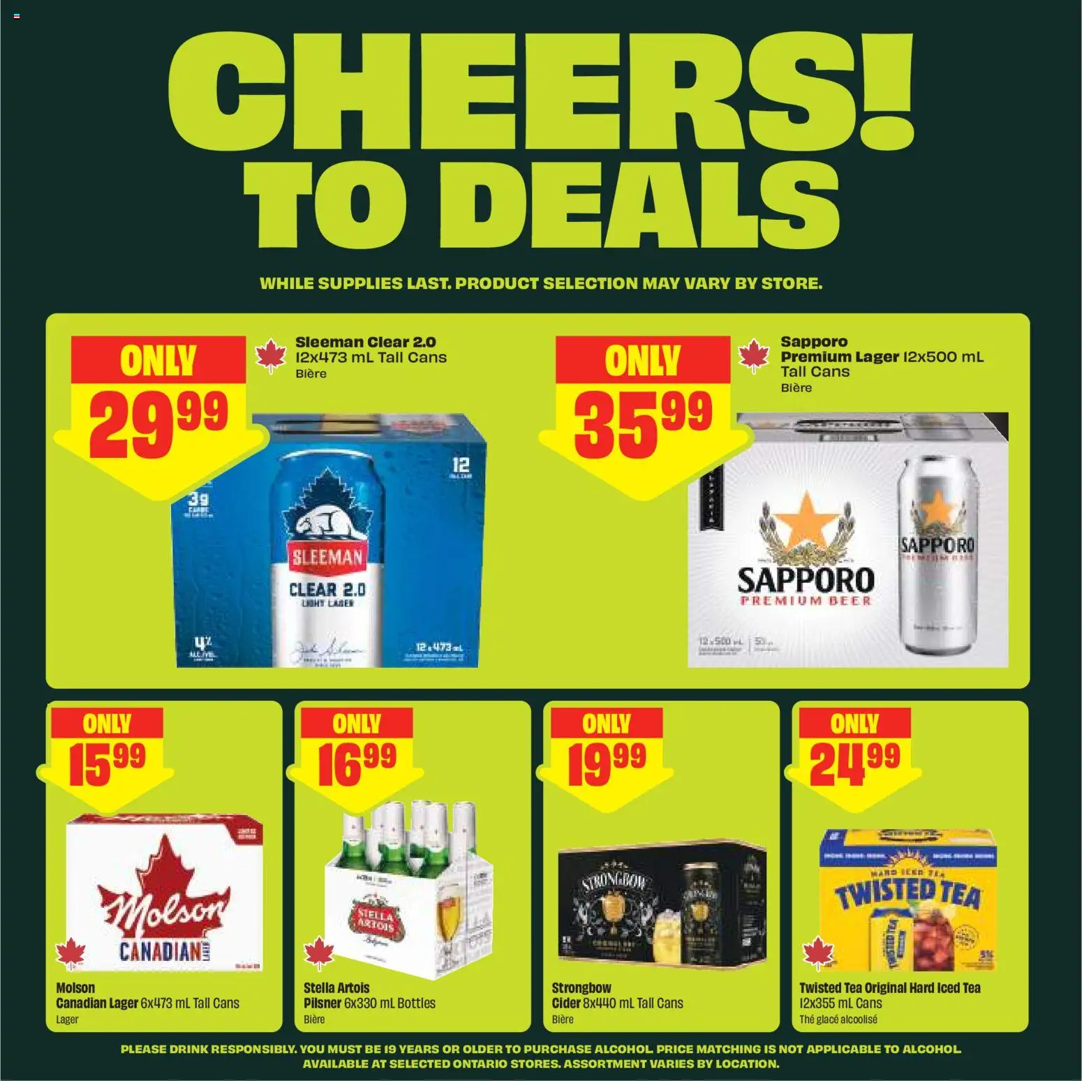 FreshCo flyer valid from 18.06.2026 | Page: 11 | Products: Tea, Beer