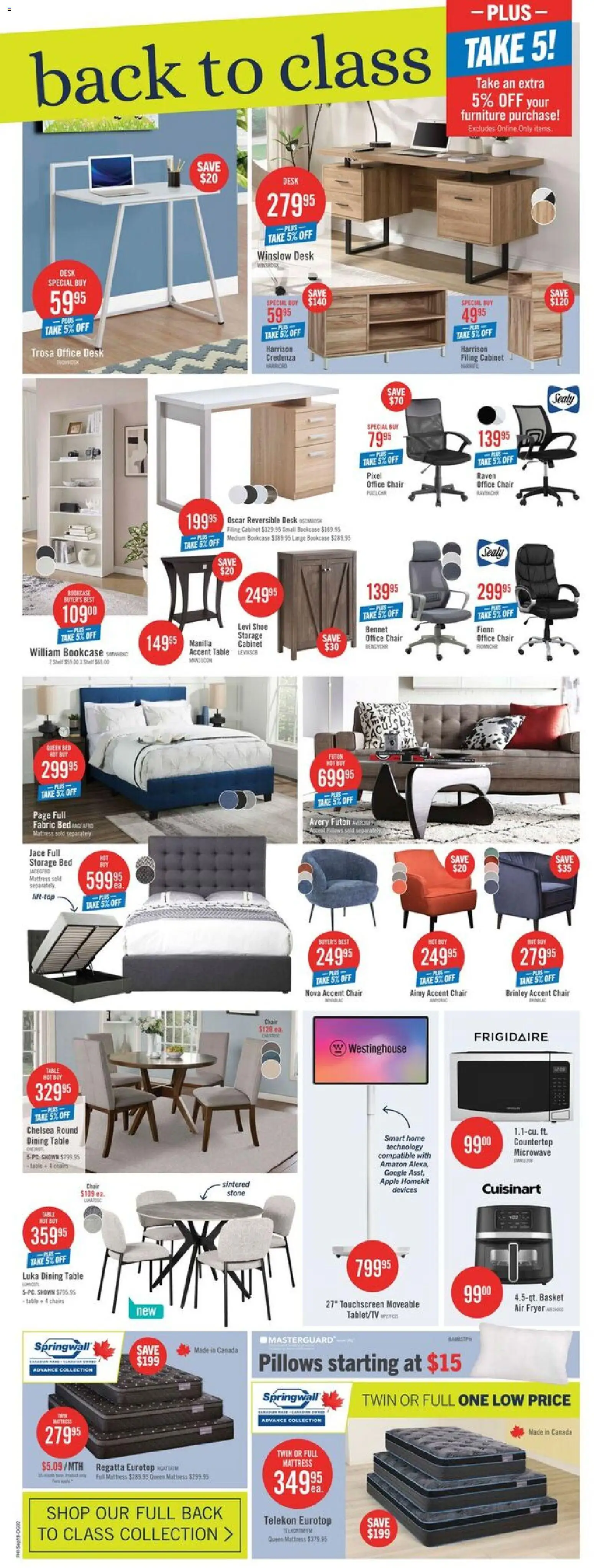 The Brick flyer valid from Sep 18, 2026 | Page: 12