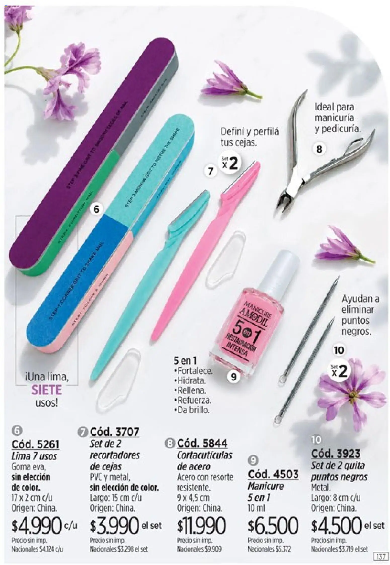 Catálogo Amodil Campaña 15 │ válido desde el 26/08/2026 | Página: 137 | Productos: Lima