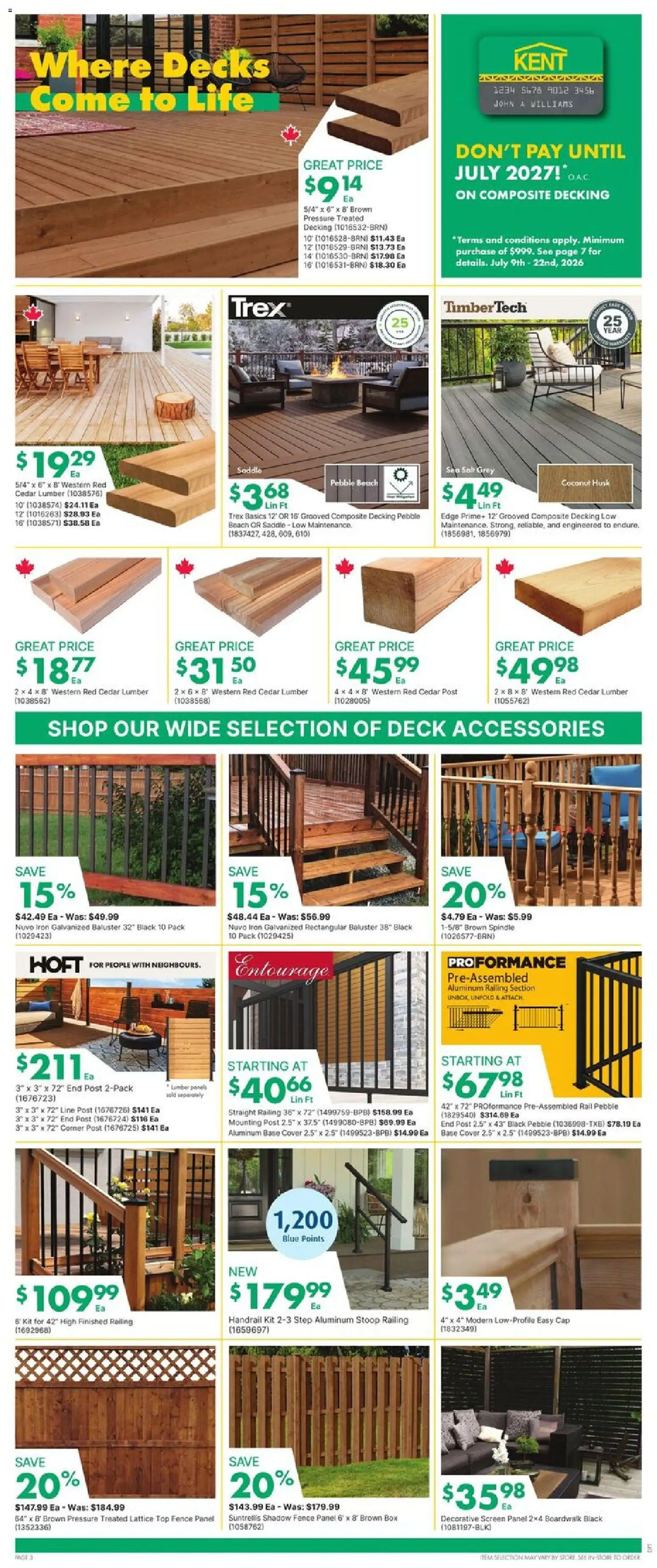 Kent flyer valid from Jul 9, 2026 | Page: 4 | Products: Cap, Iron, Box