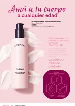 Vista previa Mary Kay catálogo válido desde el 01.05.2026 | Página: 10 | Productos: Body, Loción, Té