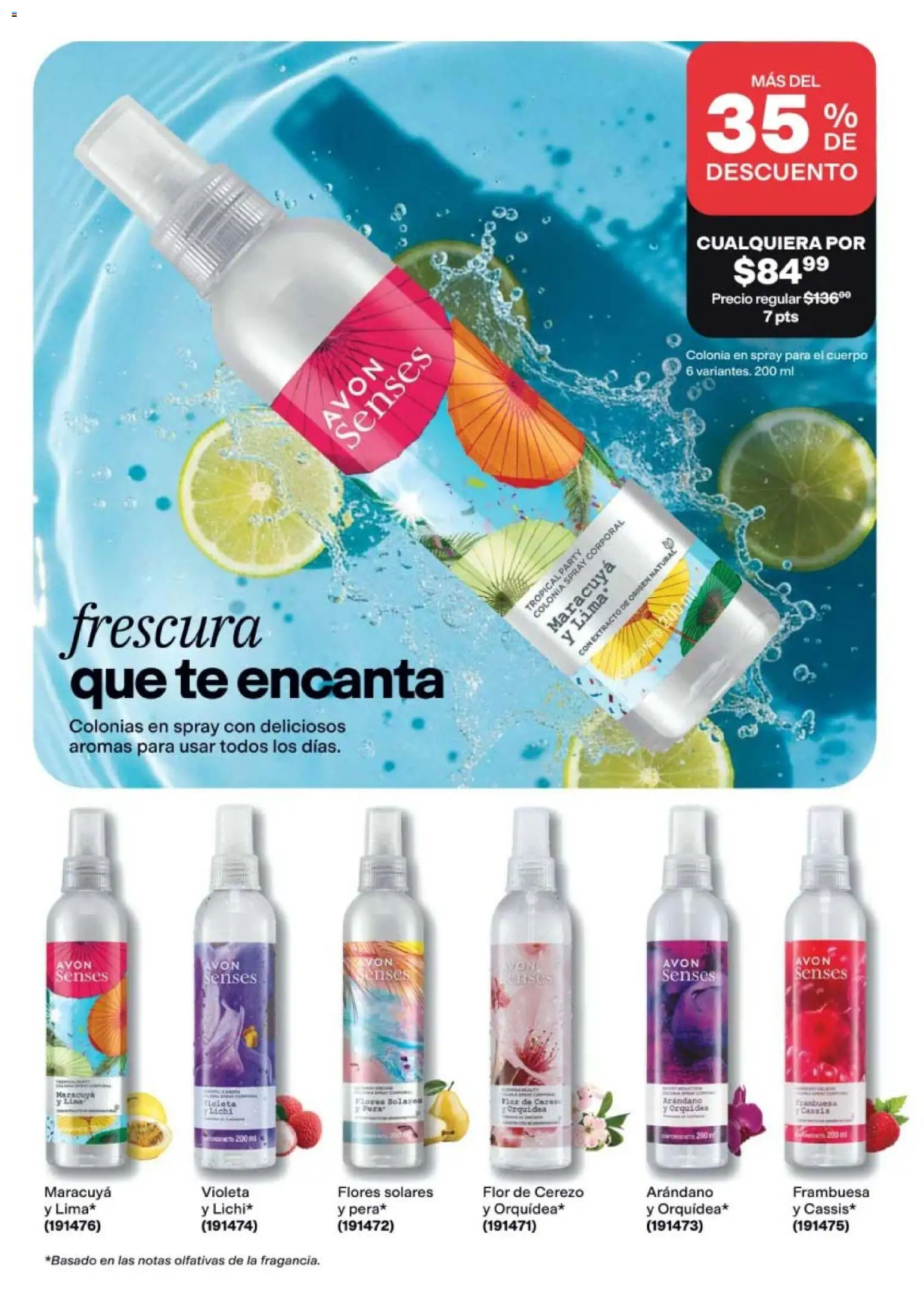 Nuevas ofertas de AVON válidas en toda la República Mexicana desde el 31/07/2026. ¡Encuentra las mejores ofertas en AVON campaña 12 2026! | Página: 137